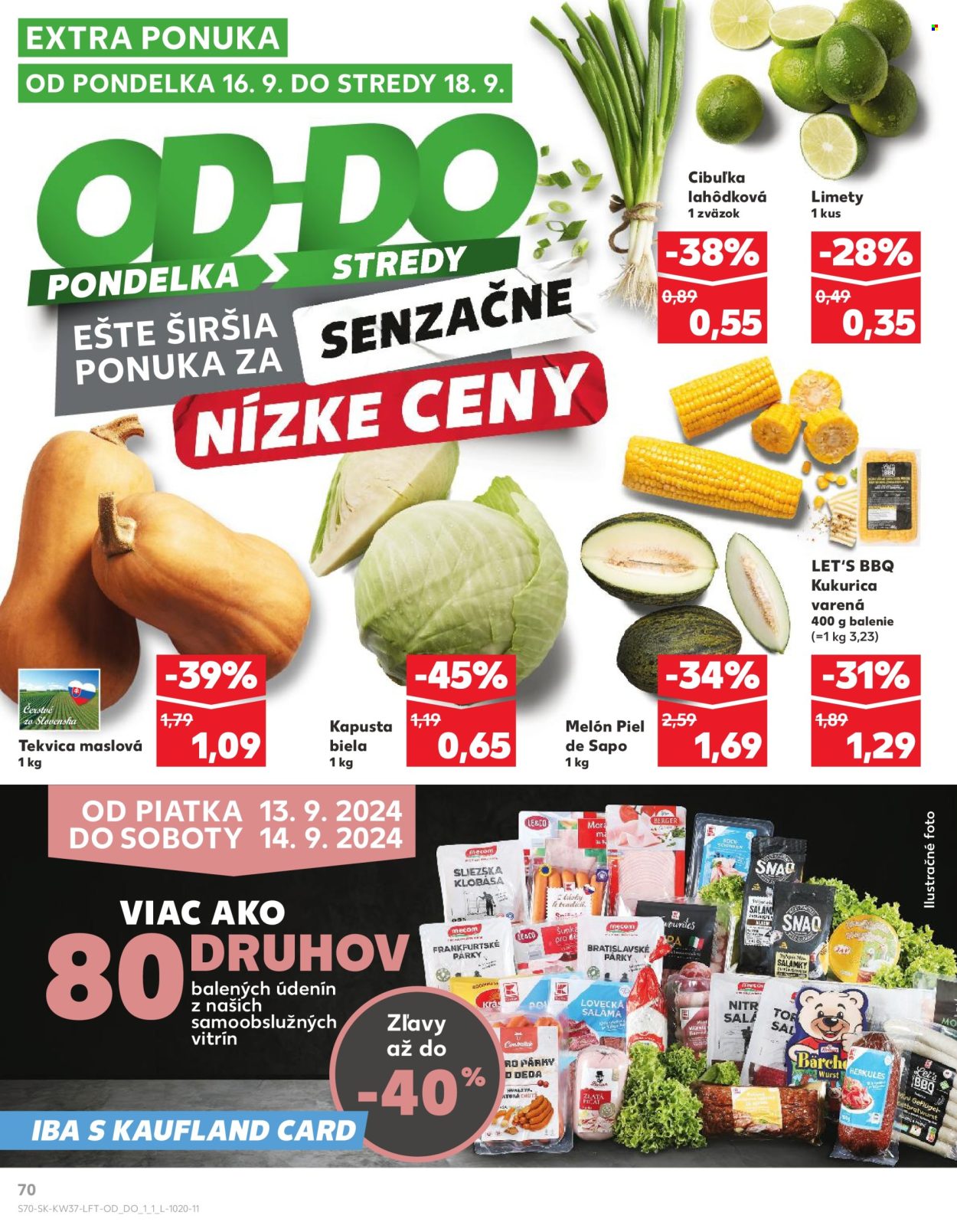 Leták Kaufland - 12.9.2024 - 18.9.2024. Strana 70