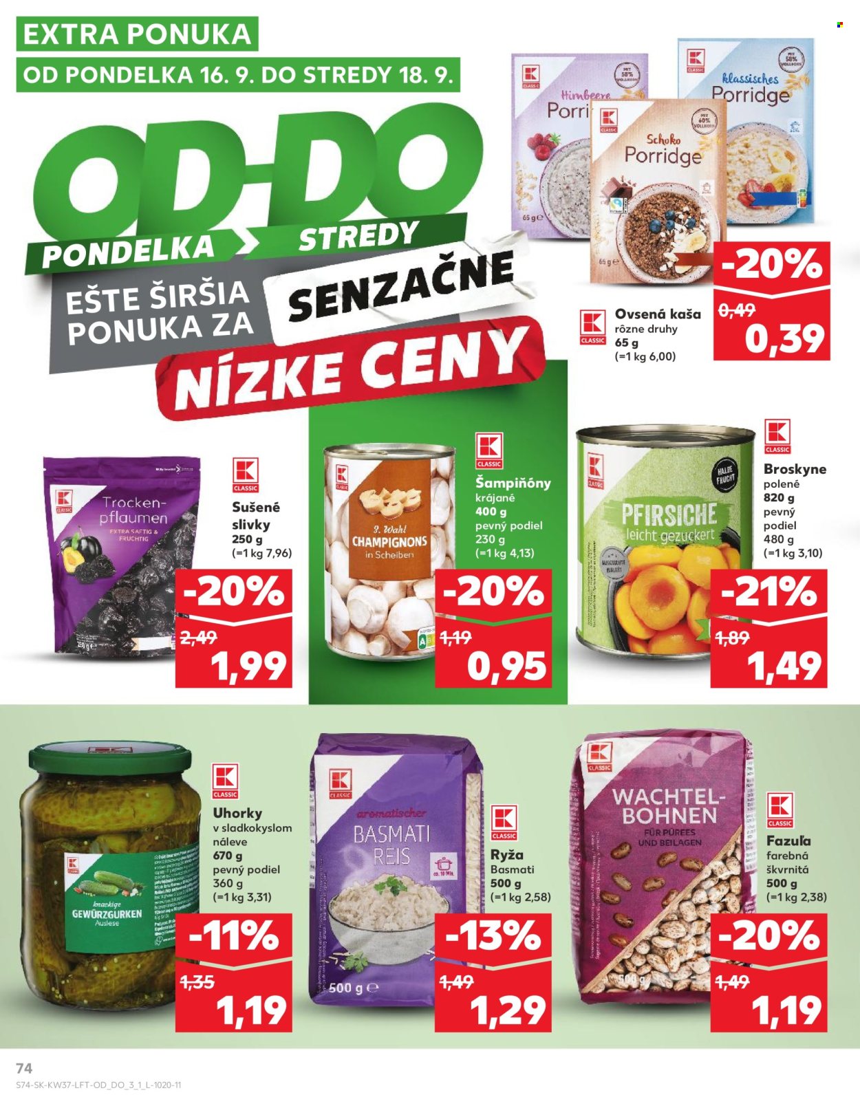 Leták Kaufland - 12.9.2024 - 18.9.2024. Strana 74
