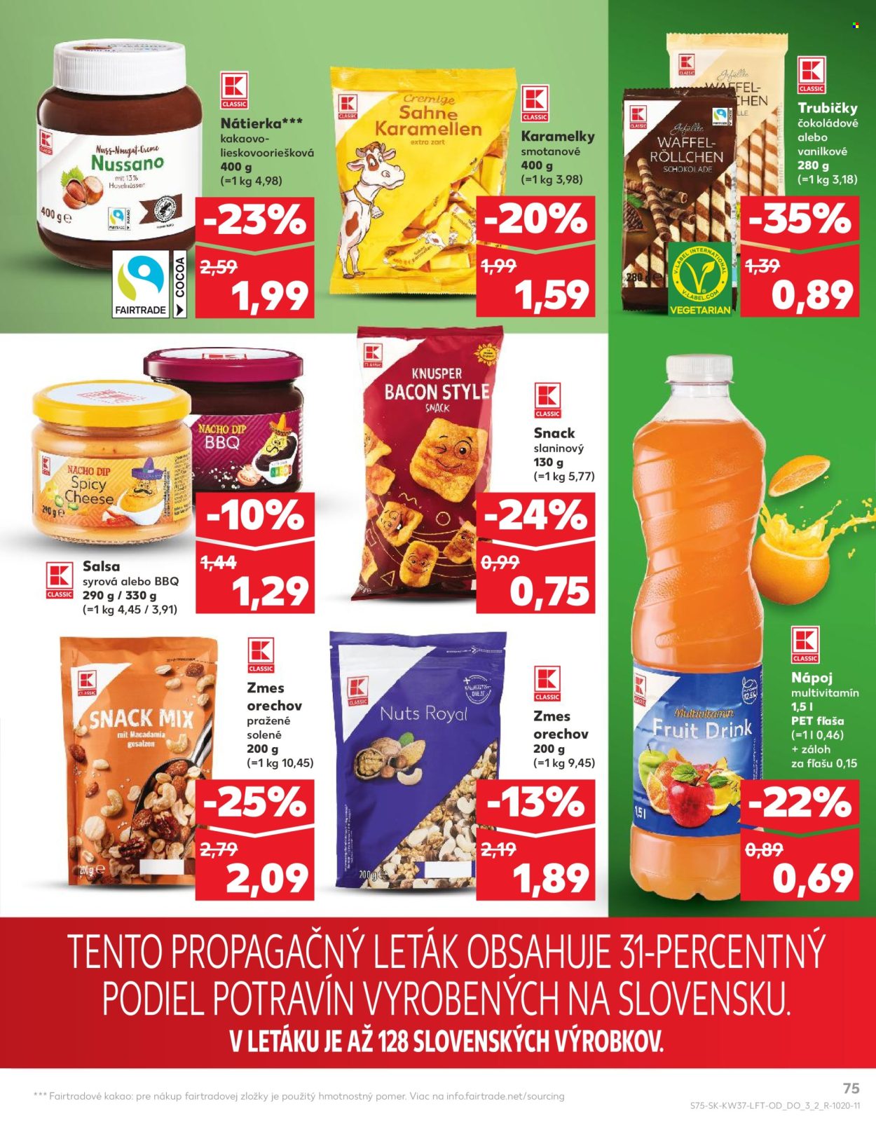 Leták Kaufland - 12.9.2024 - 18.9.2024. Strana 75