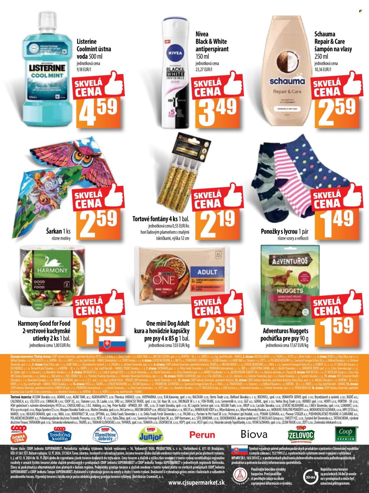 Leták COOP Jednota - 12.9.2024 - 18.9.2024. Strana 11