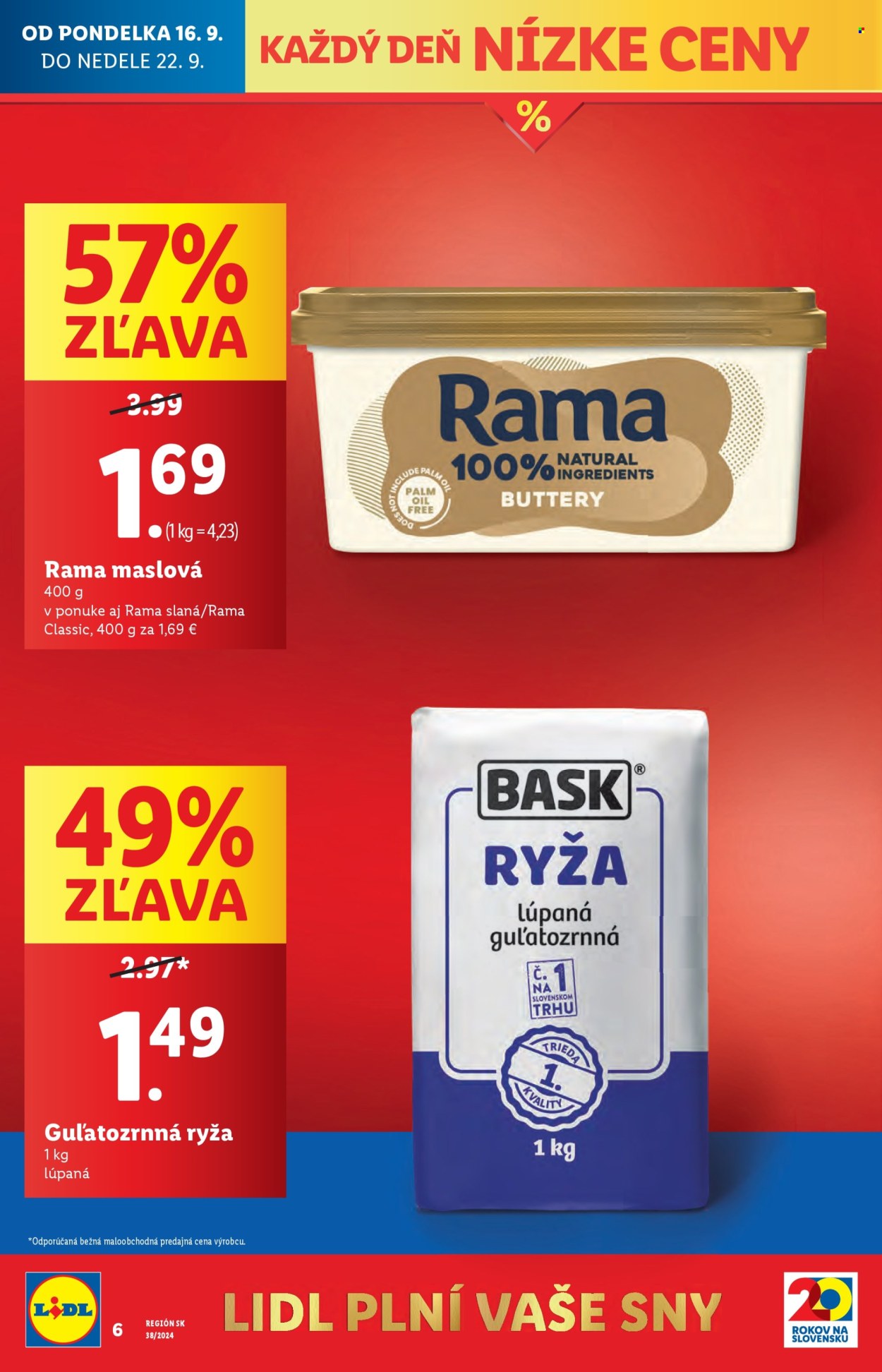 Leták Lidl - 16.9.2024 - 22.9.2024. Strana 8