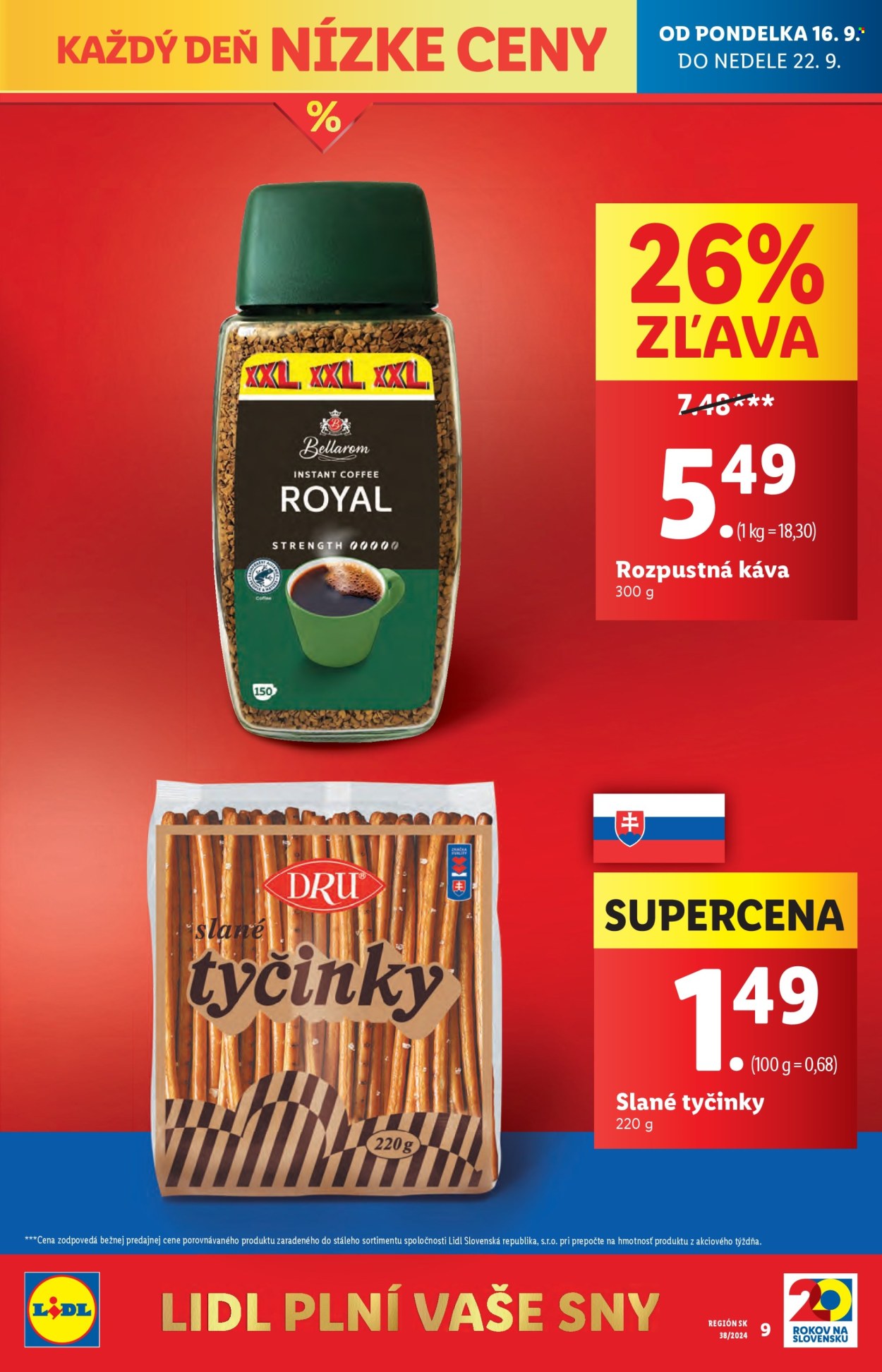 Leták Lidl - 16.9.2024 - 22.9.2024. Strana 11