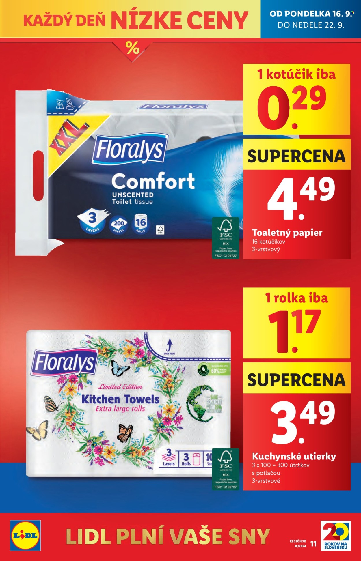 Leták Lidl - 16.9.2024 - 22.9.2024. Strana 13