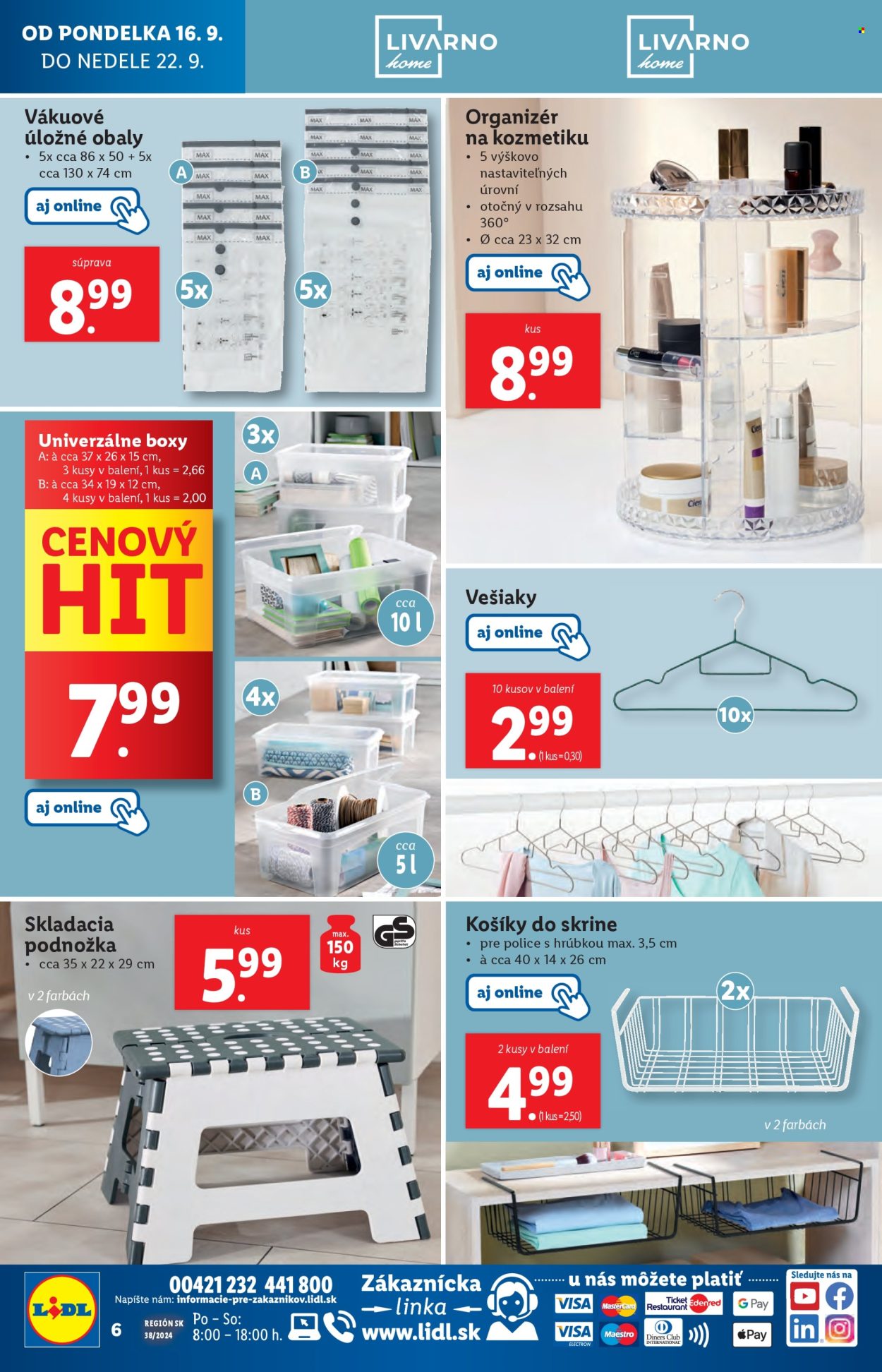 Leták Lidl - 16.9.2024 - 22.9.2024. Strana 52