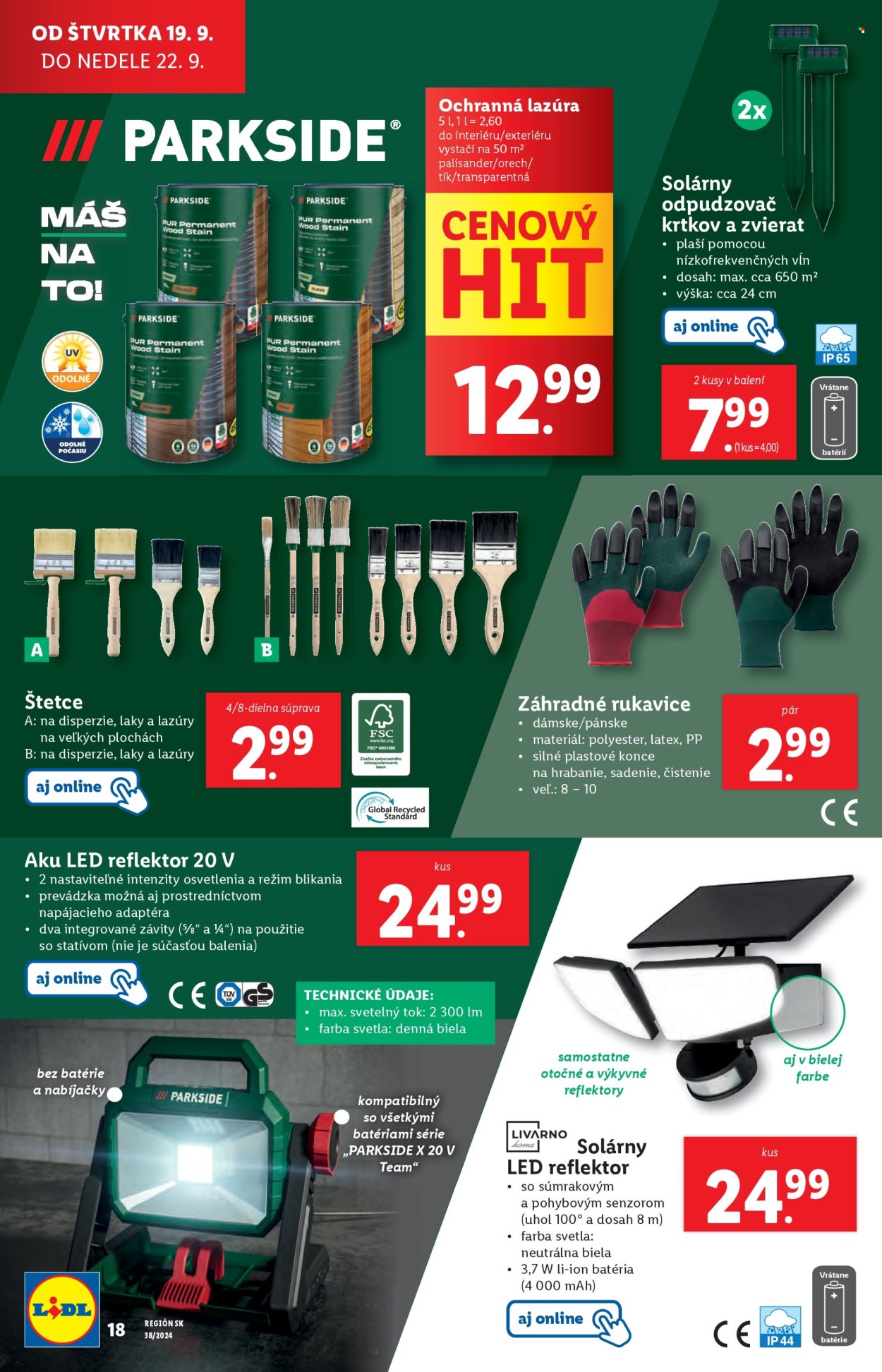 Leták Lidl - 16.9.2024 - 22.9.2024. Strana 64