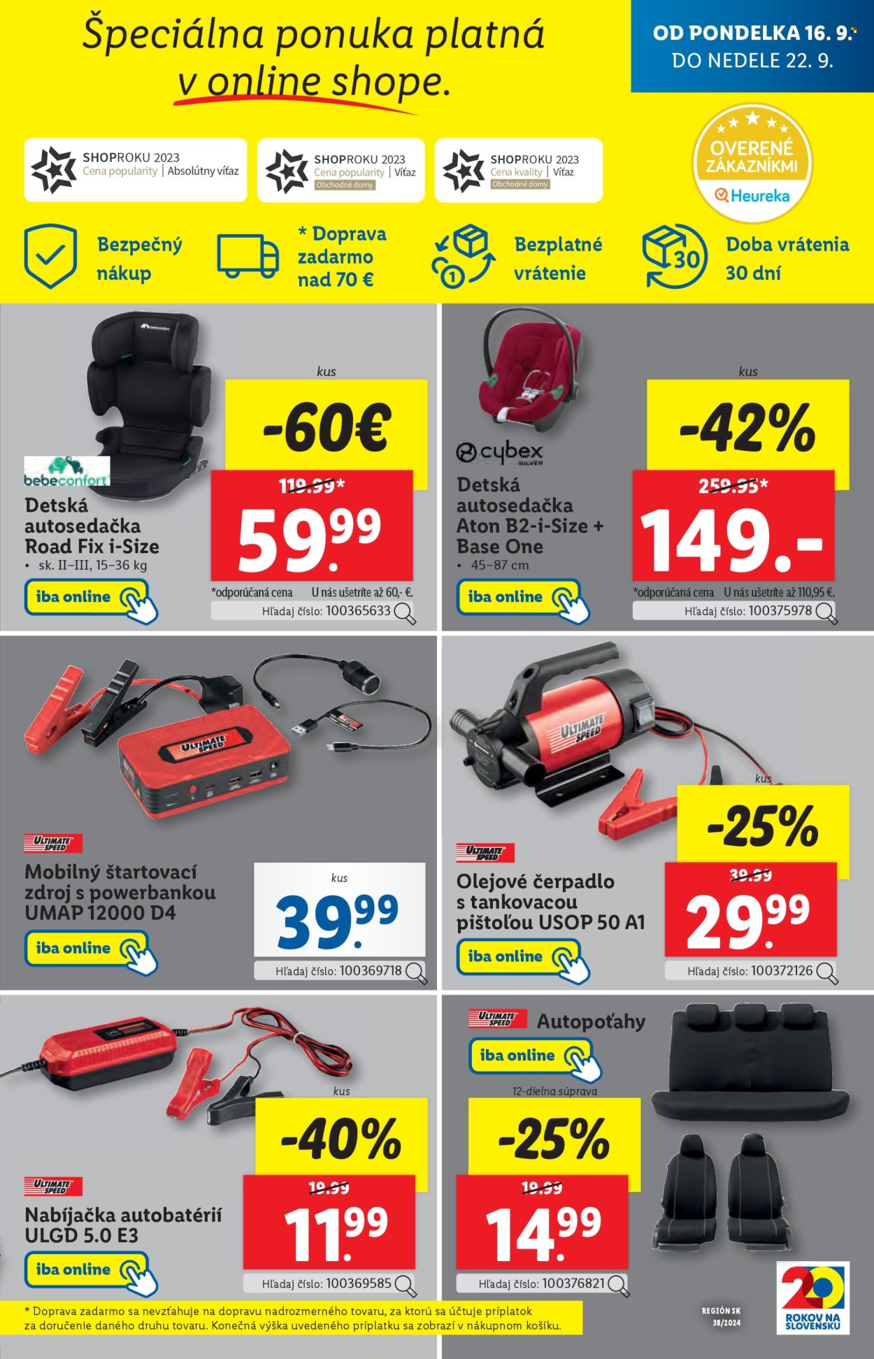 Leták Lidl - 16.9.2024 - 22.9.2024. Strana 72
