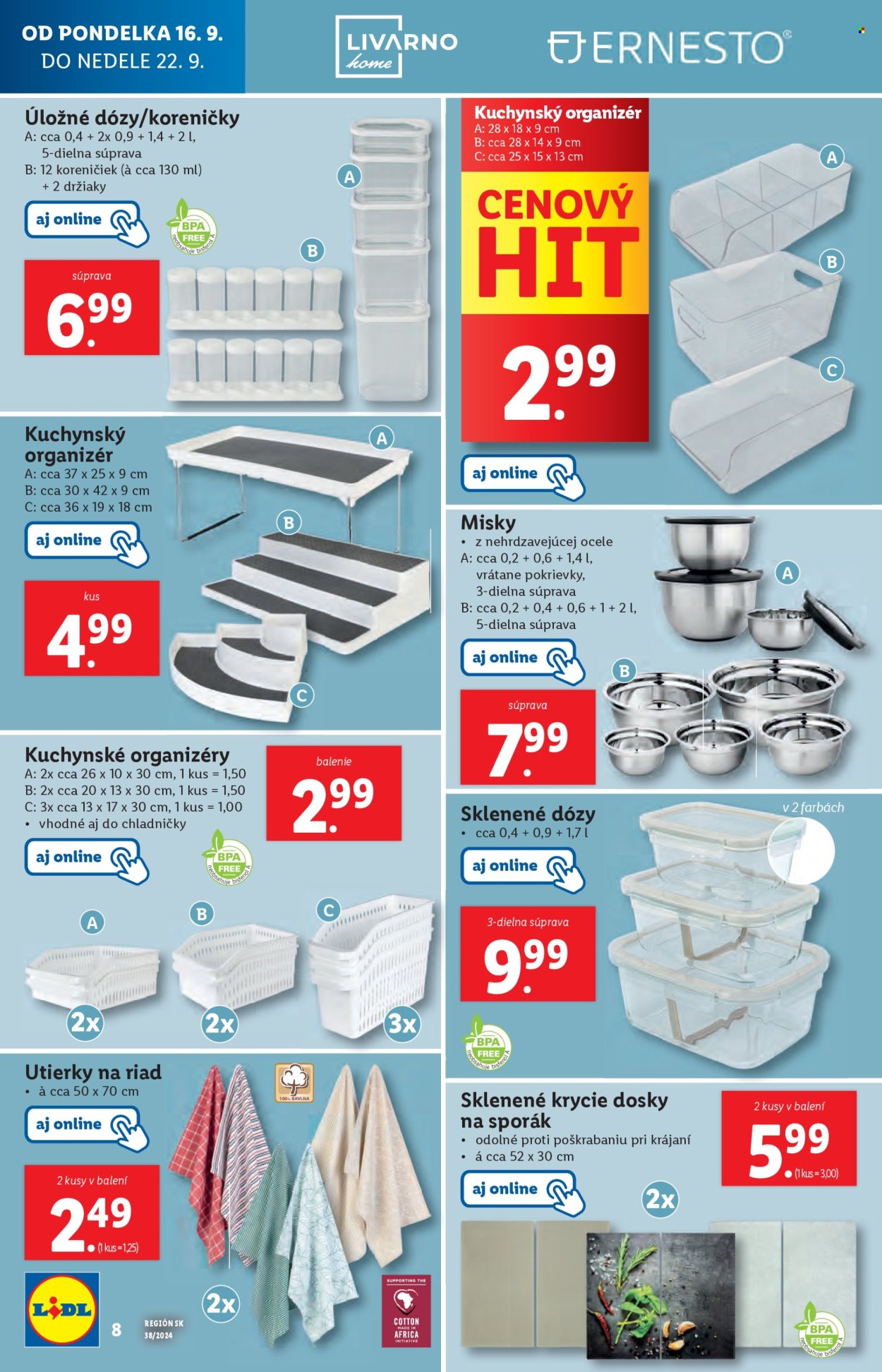 Leták Lidl - 16.9.2024 - 22.9.2024. Strana 8