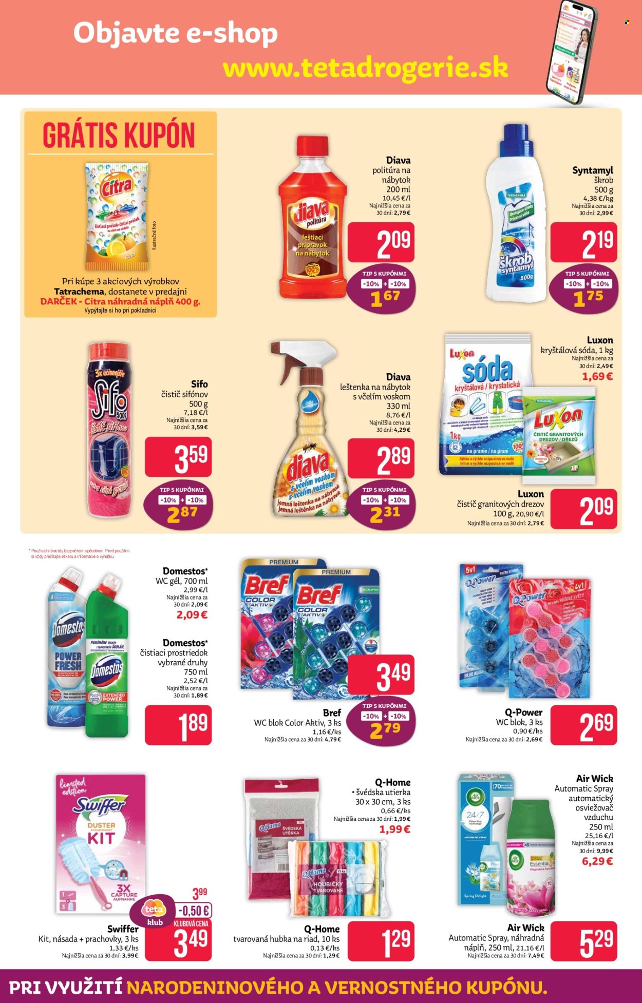Leták Teta drogerie - 23.9.2024 - 2.10.2024. Strana 15