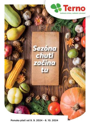 Leták Terno - 9.9.2024 - 6.10.2024.