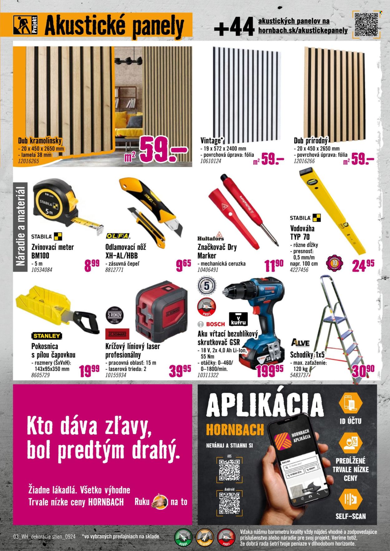 Leták Hornbach - 11.9.2024 - 25.9.2024. Strana 3