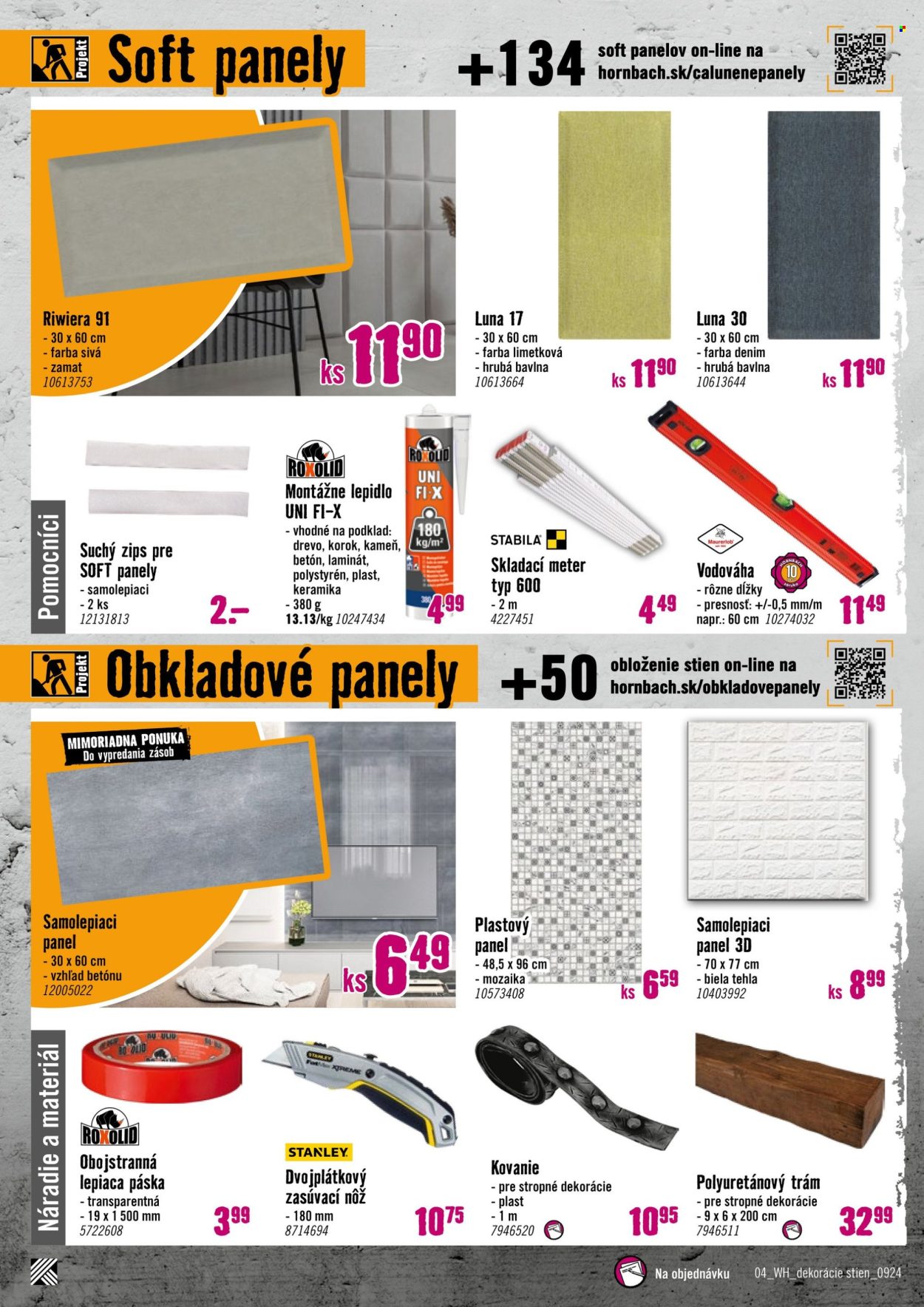 Leták Hornbach - 11.9.2024 - 25.9.2024. Strana 4