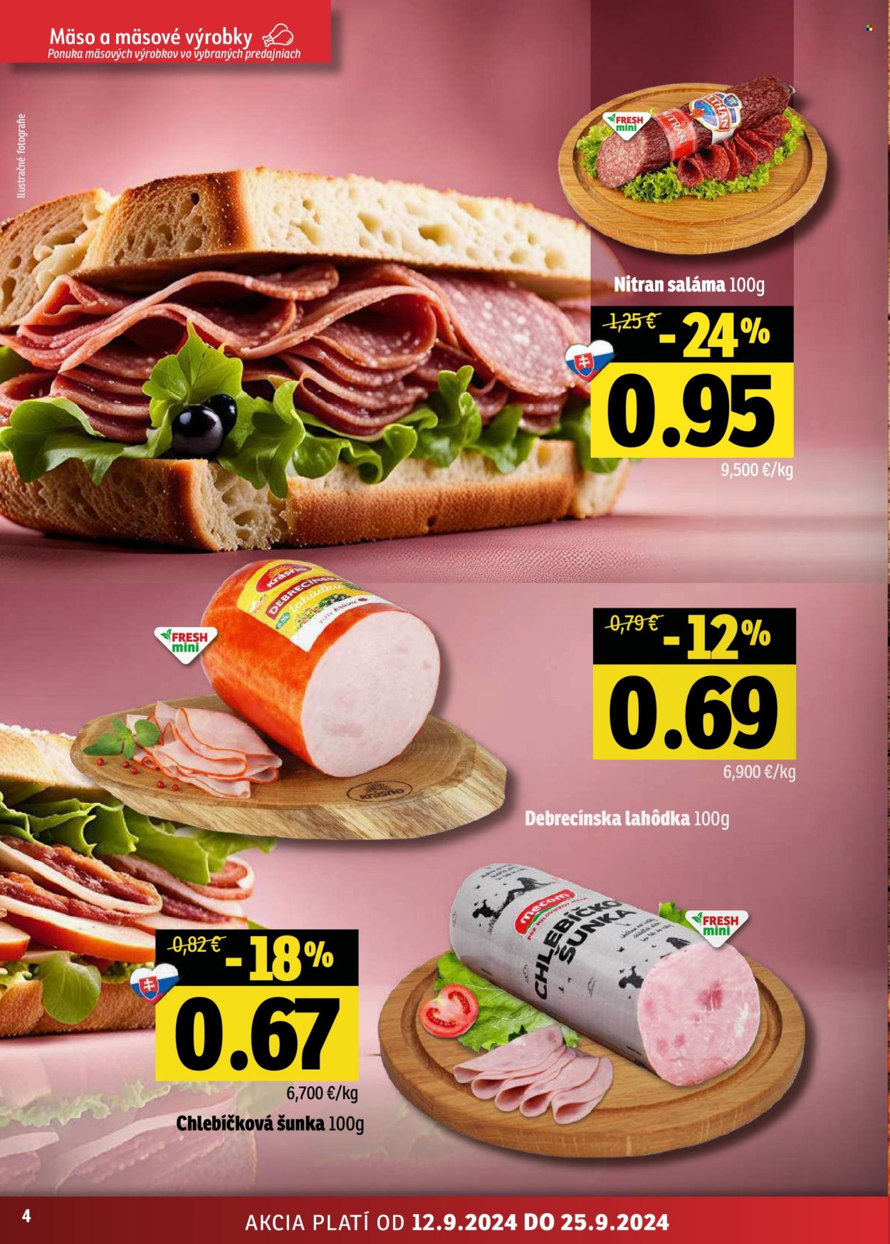 Leták FRESH - 12.9.2024 - 25.9.2024. Strana 4