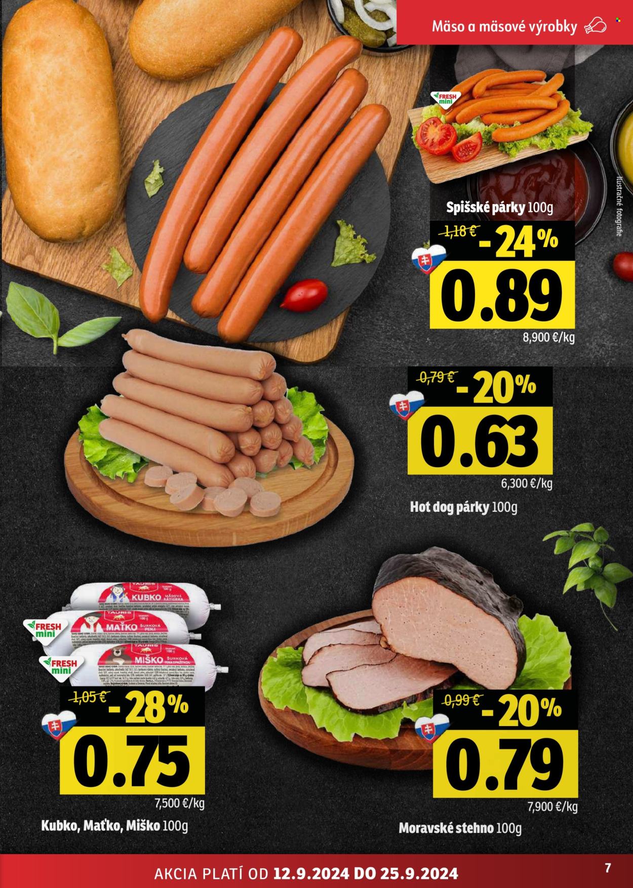 Leták FRESH - 12.9.2024 - 25.9.2024. Strana 7