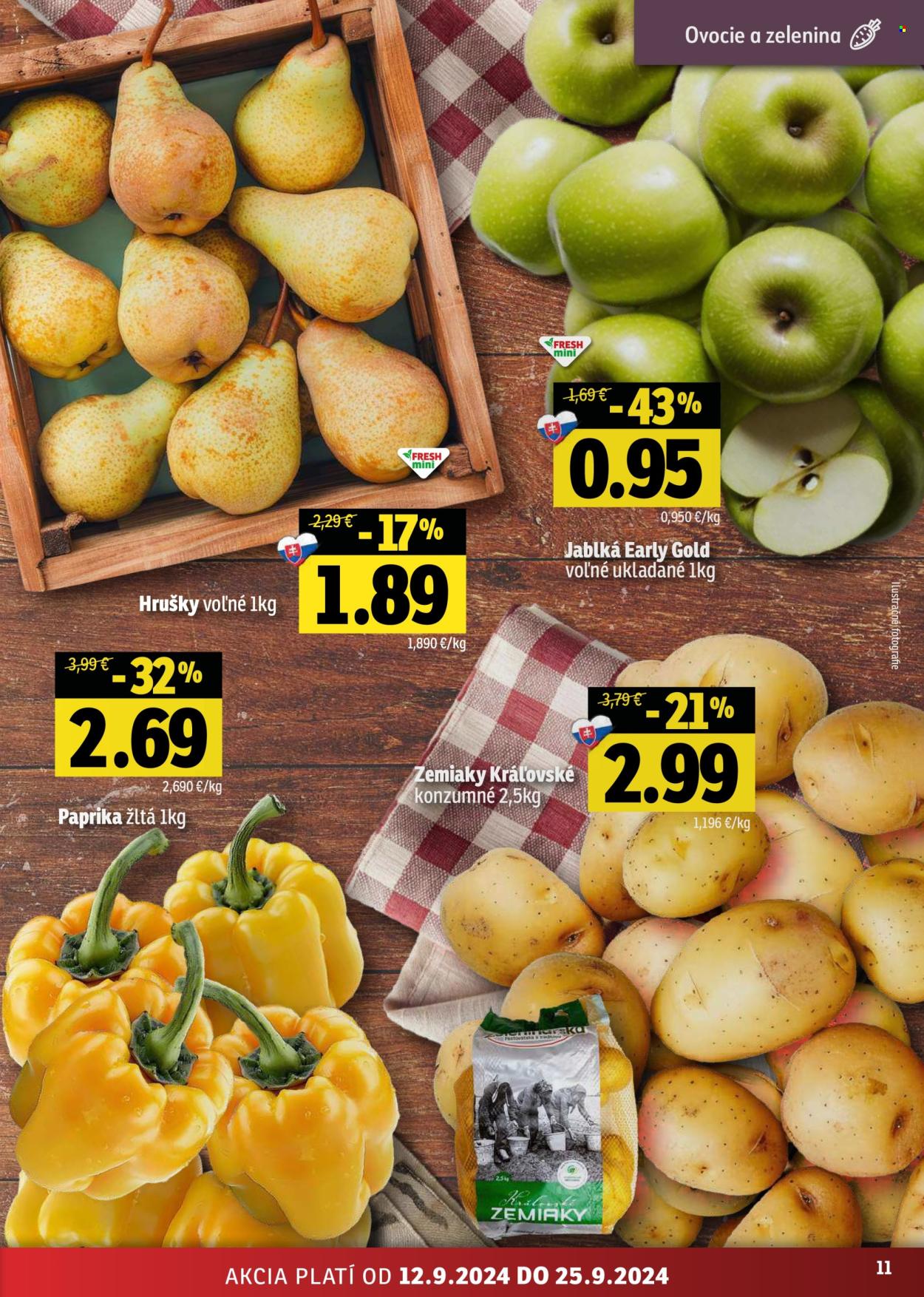 Leták FRESH - 12.9.2024 - 25.9.2024. Strana 11