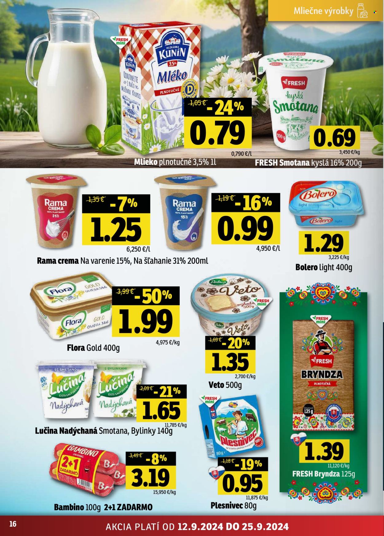 Leták FRESH - 12.9.2024 - 25.9.2024. Strana 16