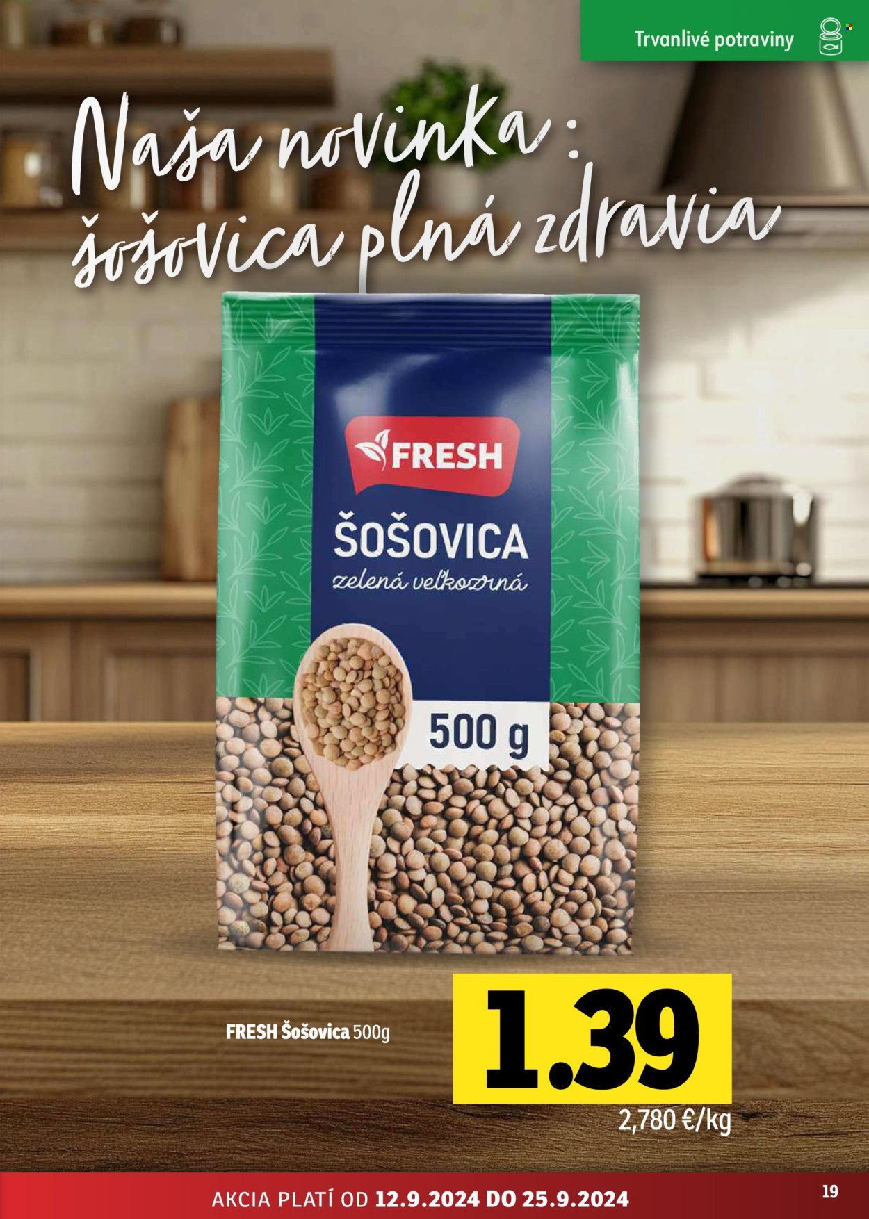 Leták FRESH - 12.9.2024 - 25.9.2024. Strana 19