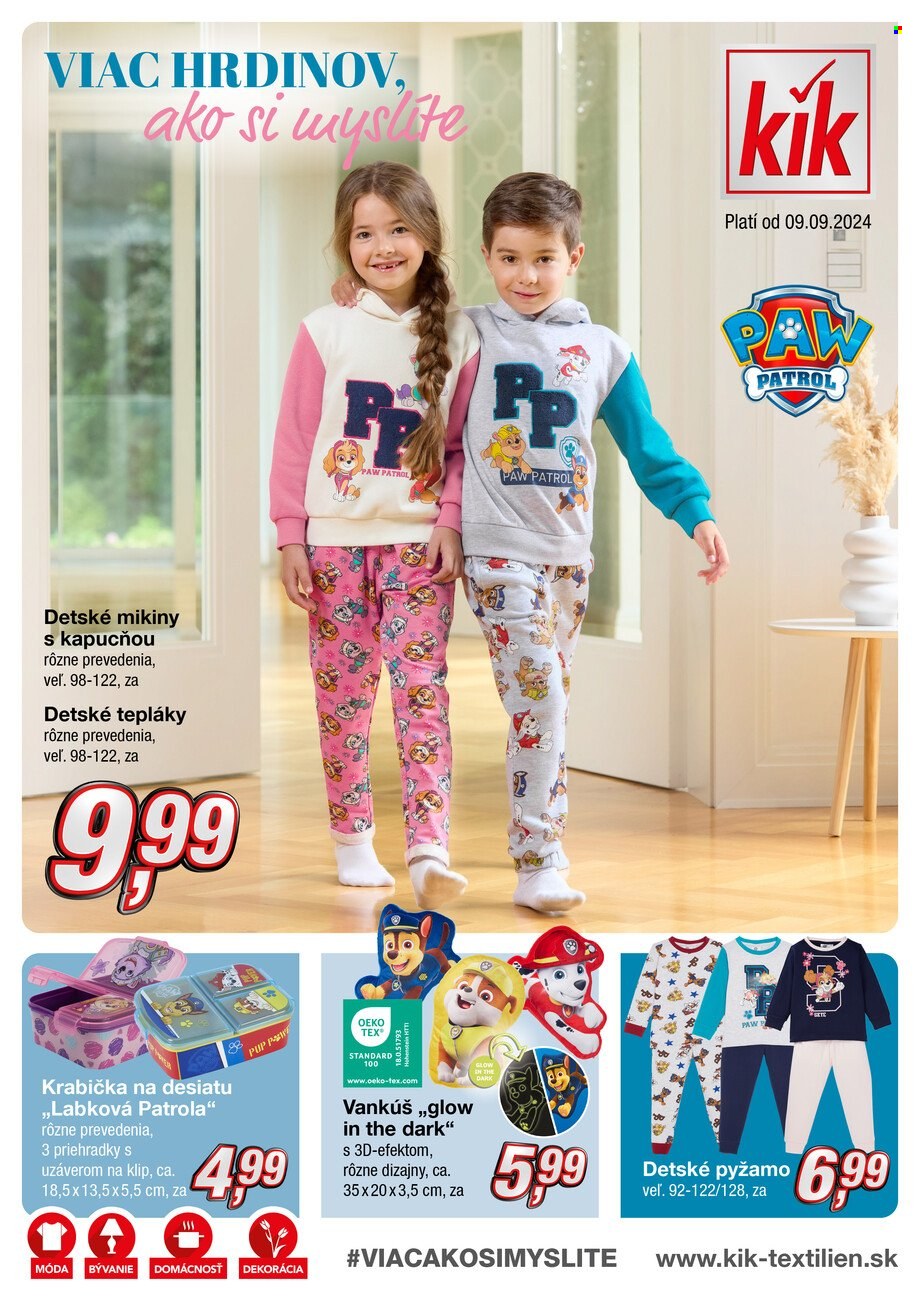 Leták kik. Strana 1