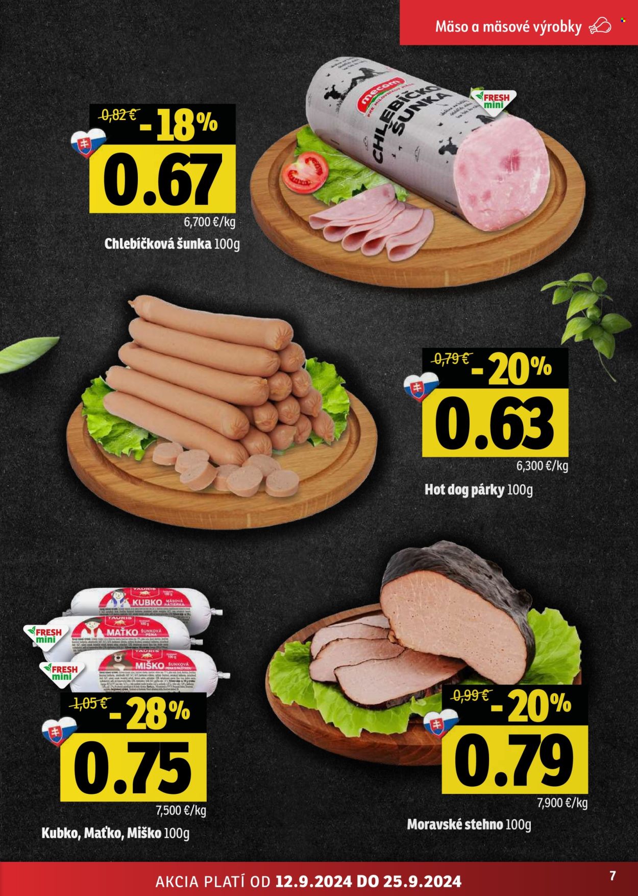 Leták FRESH - 12.9.2024 - 25.9.2024. Strana 7