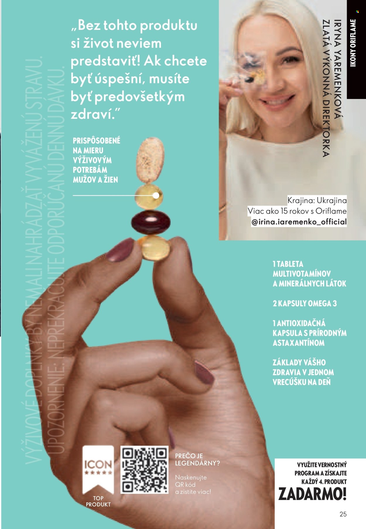 Leták Oriflame - 1.10.2024 - 19.10.2024. Strana 25