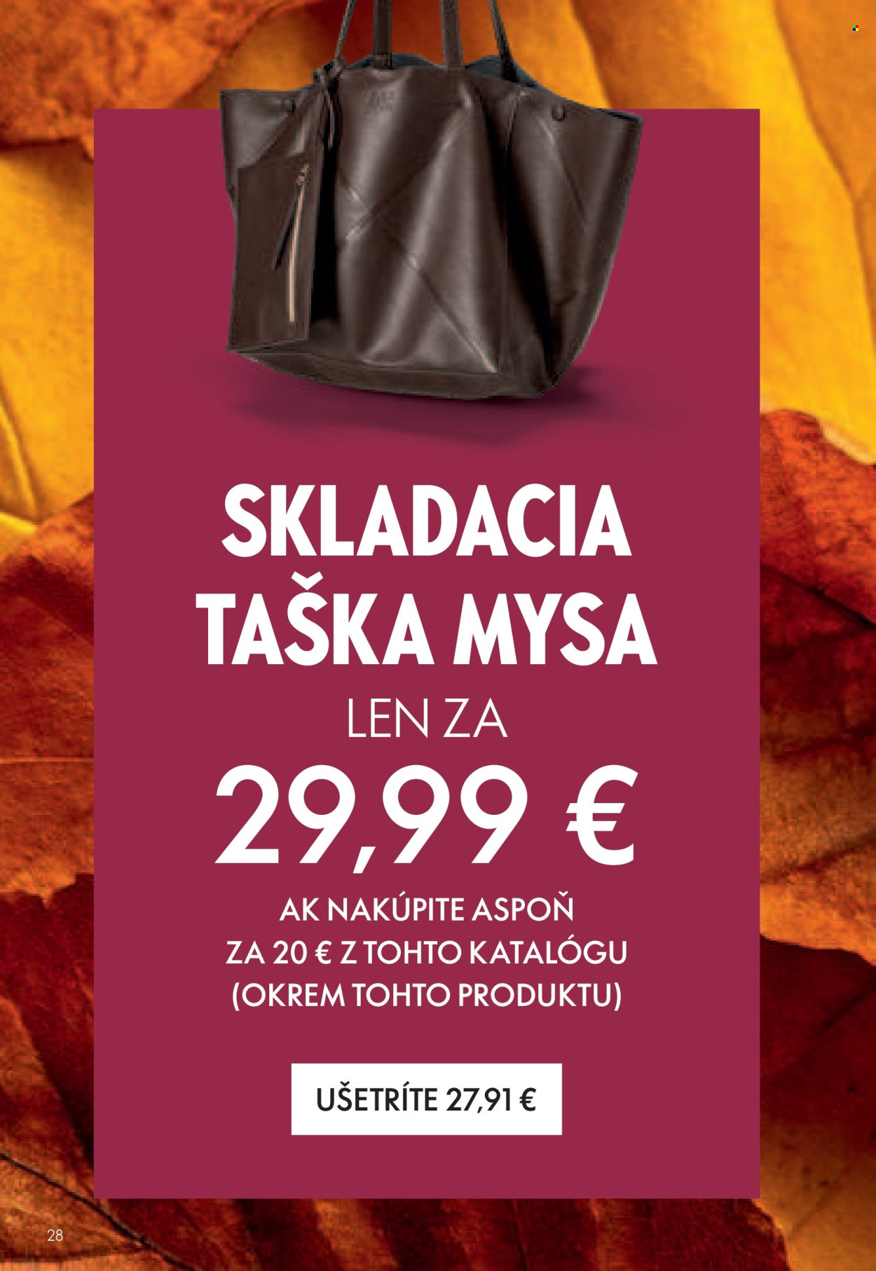 Leták Oriflame - 1.10.2024 - 19.10.2024. Strana 28