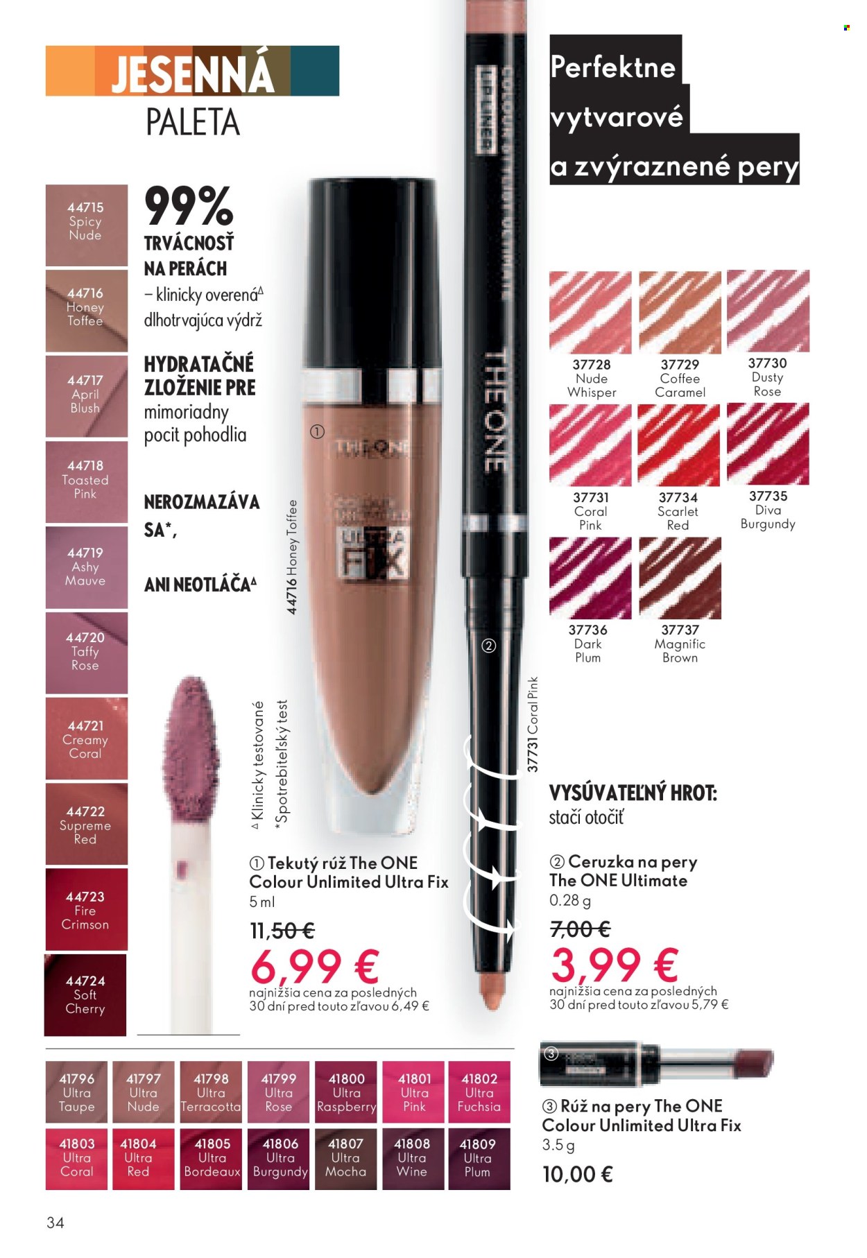 Leták Oriflame - 1.10.2024 - 19.10.2024. Strana 34