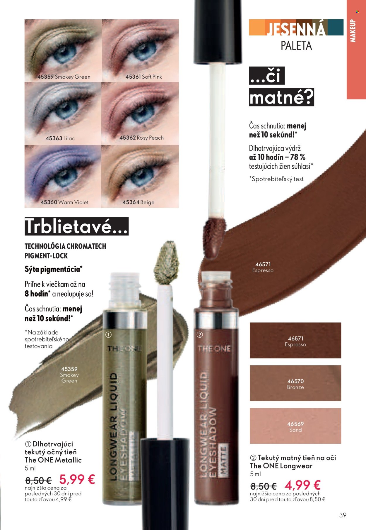 Leták Oriflame - 1.10.2024 - 19.10.2024. Strana 39