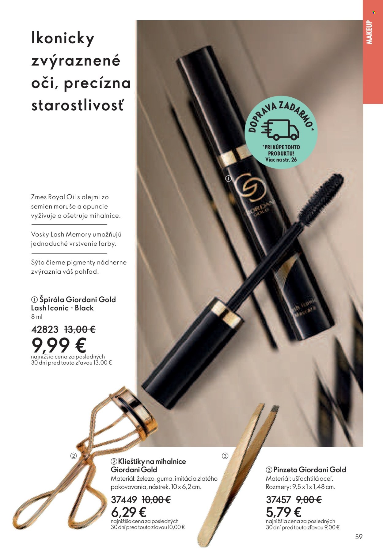 Leták Oriflame - 1.10.2024 - 19.10.2024. Strana 59