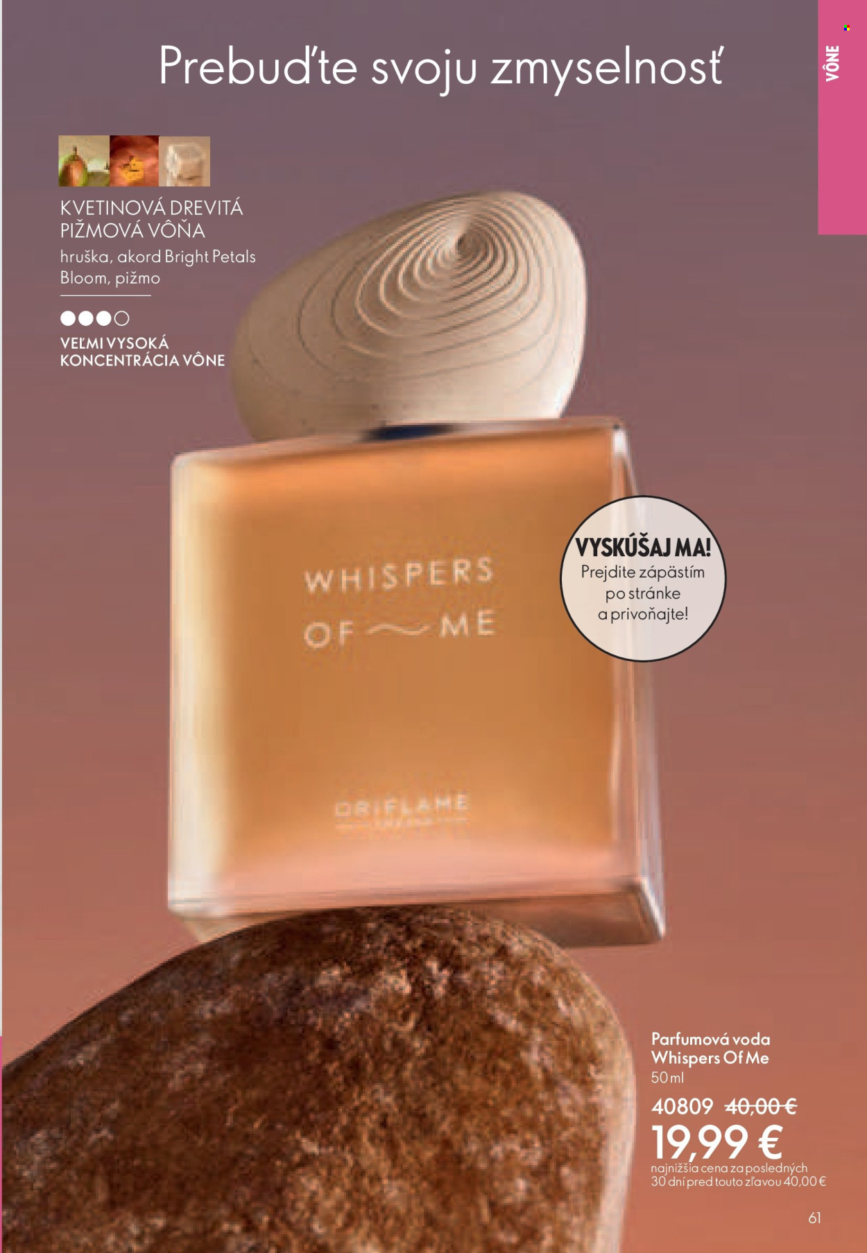 Leták Oriflame - 1.10.2024 - 19.10.2024. Strana 61