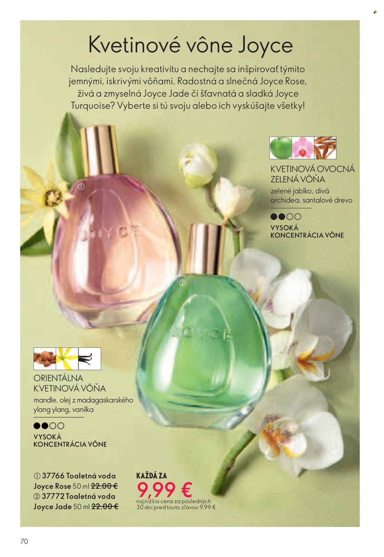 Leták Oriflame - 1.10.2024 - 19.10.2024. Strana 70