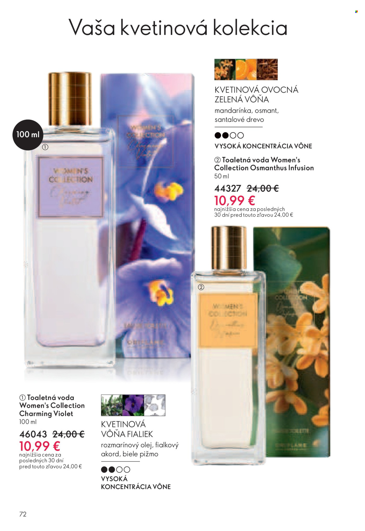 Leták Oriflame - 1.10.2024 - 19.10.2024. Strana 72