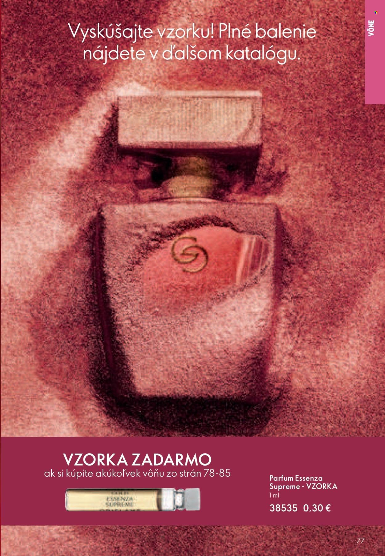 Leták Oriflame - 1.10.2024 - 19.10.2024. Strana 77
