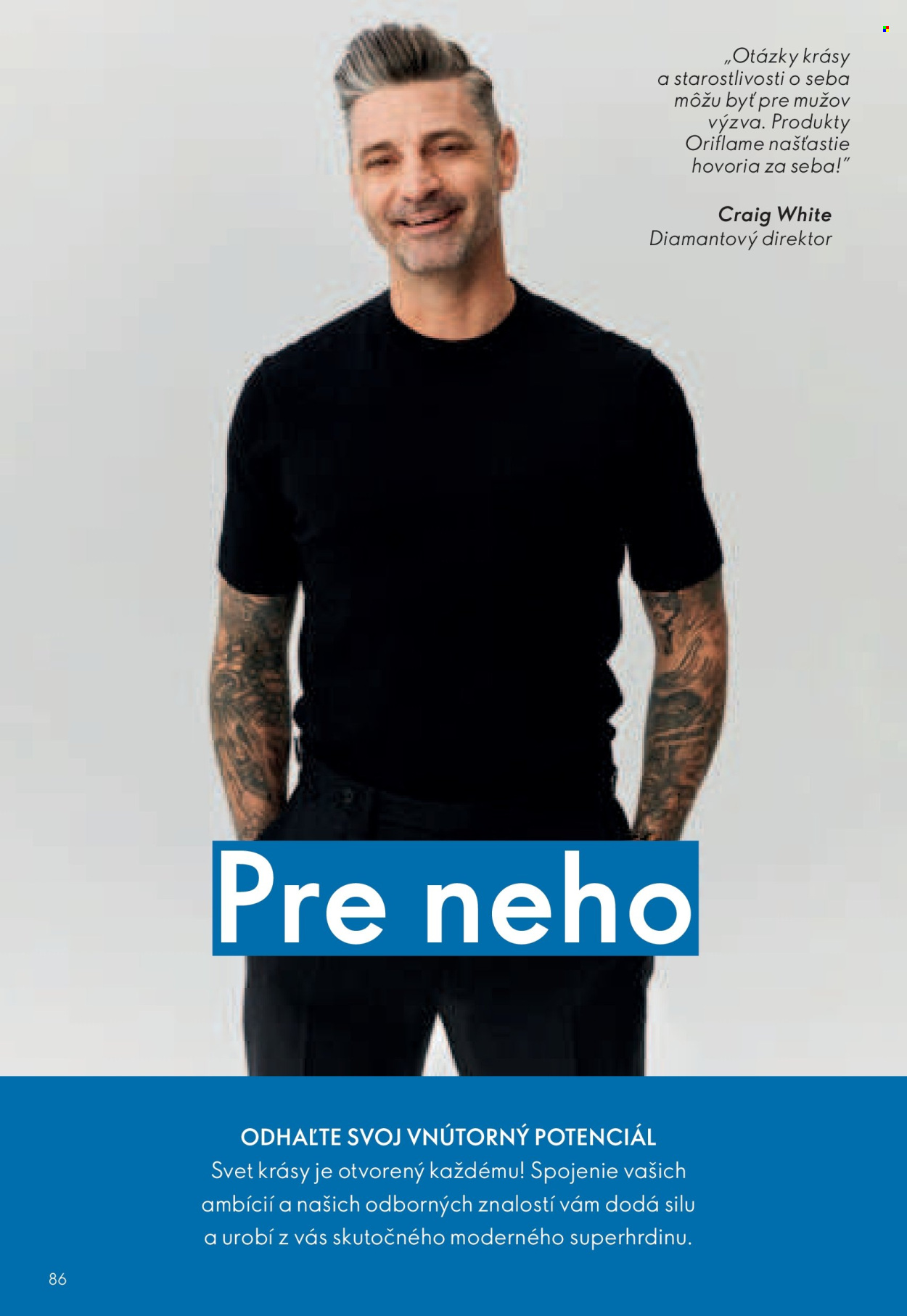 Leták Oriflame - 1.10.2024 - 19.10.2024. Strana 86