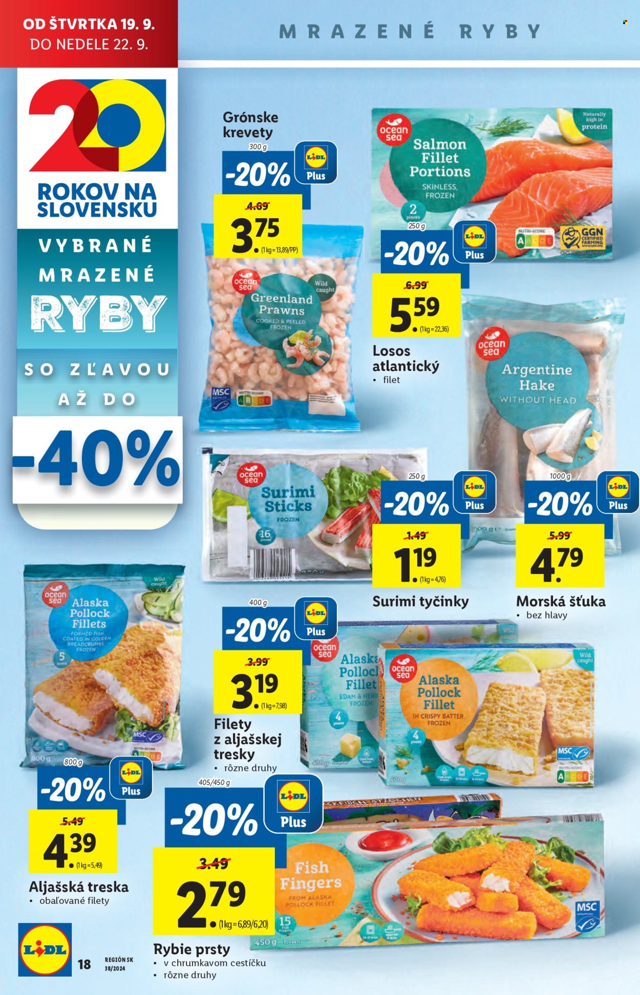 Leták Lidl - 19.9.2024 - 22.9.2024. Strana 36