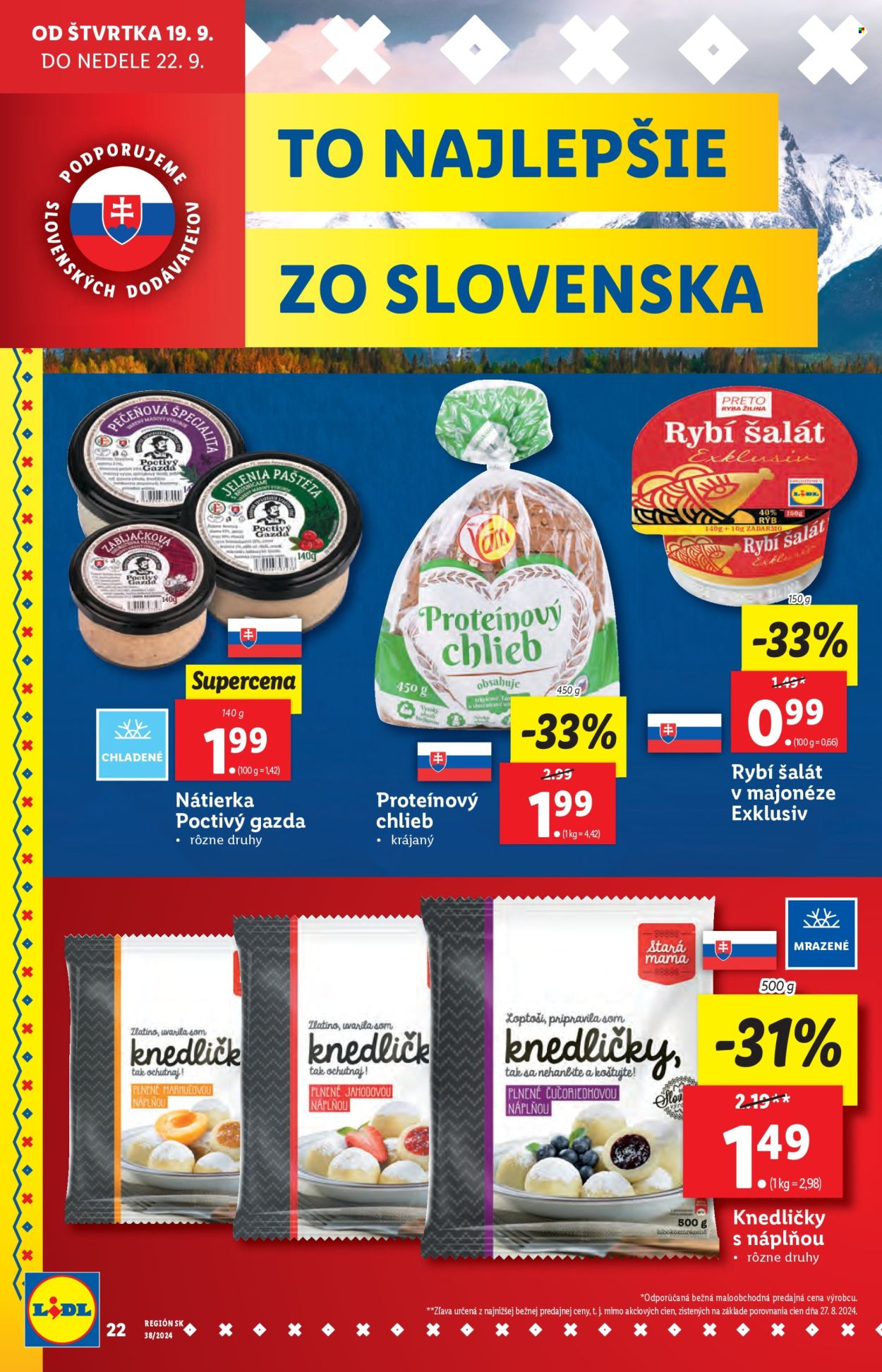 Leták Lidl - 19.9.2024 - 22.9.2024. Strana 40