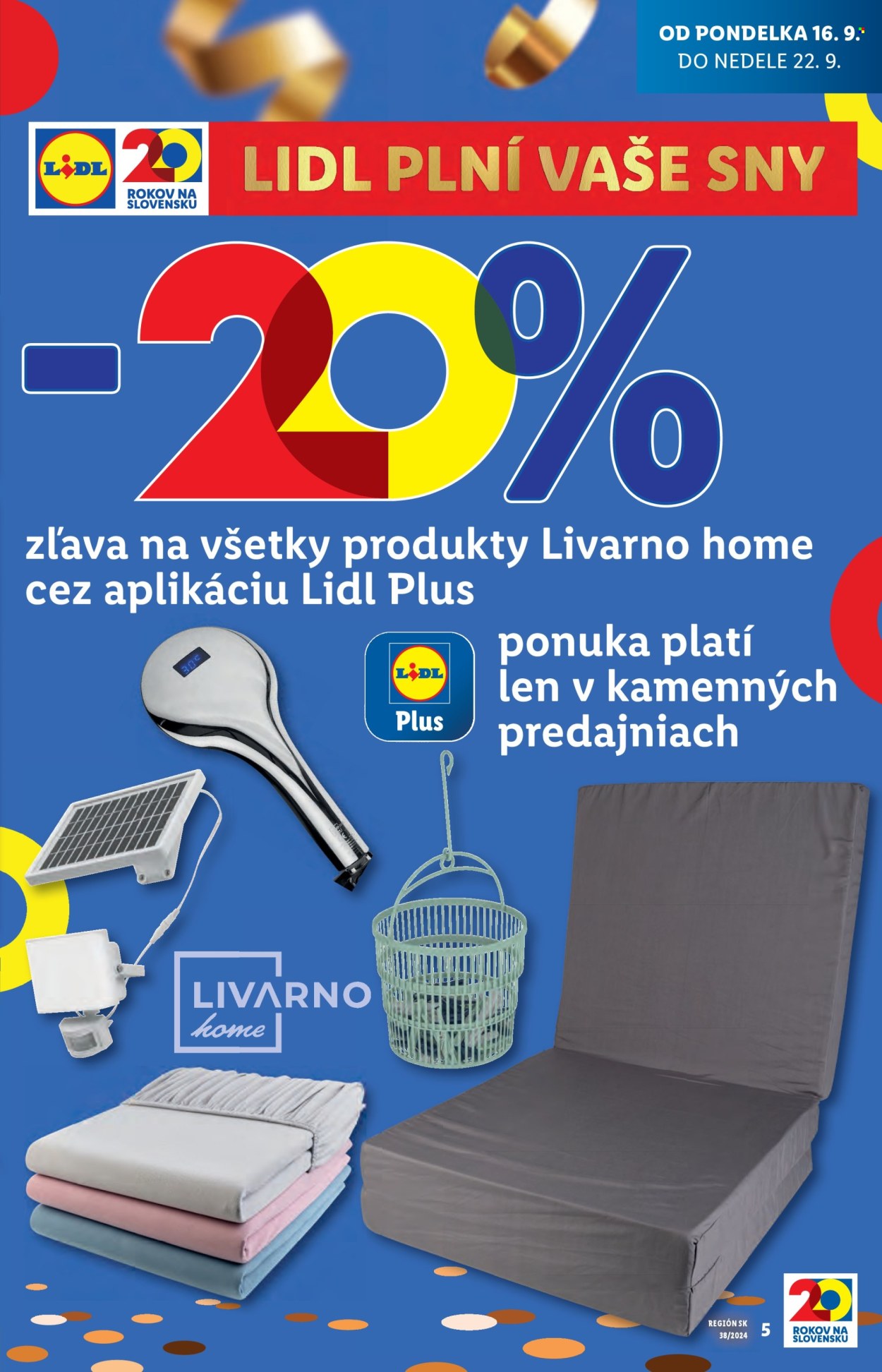 Leták Lidl - 19.9.2024 - 22.9.2024. Strana 67
