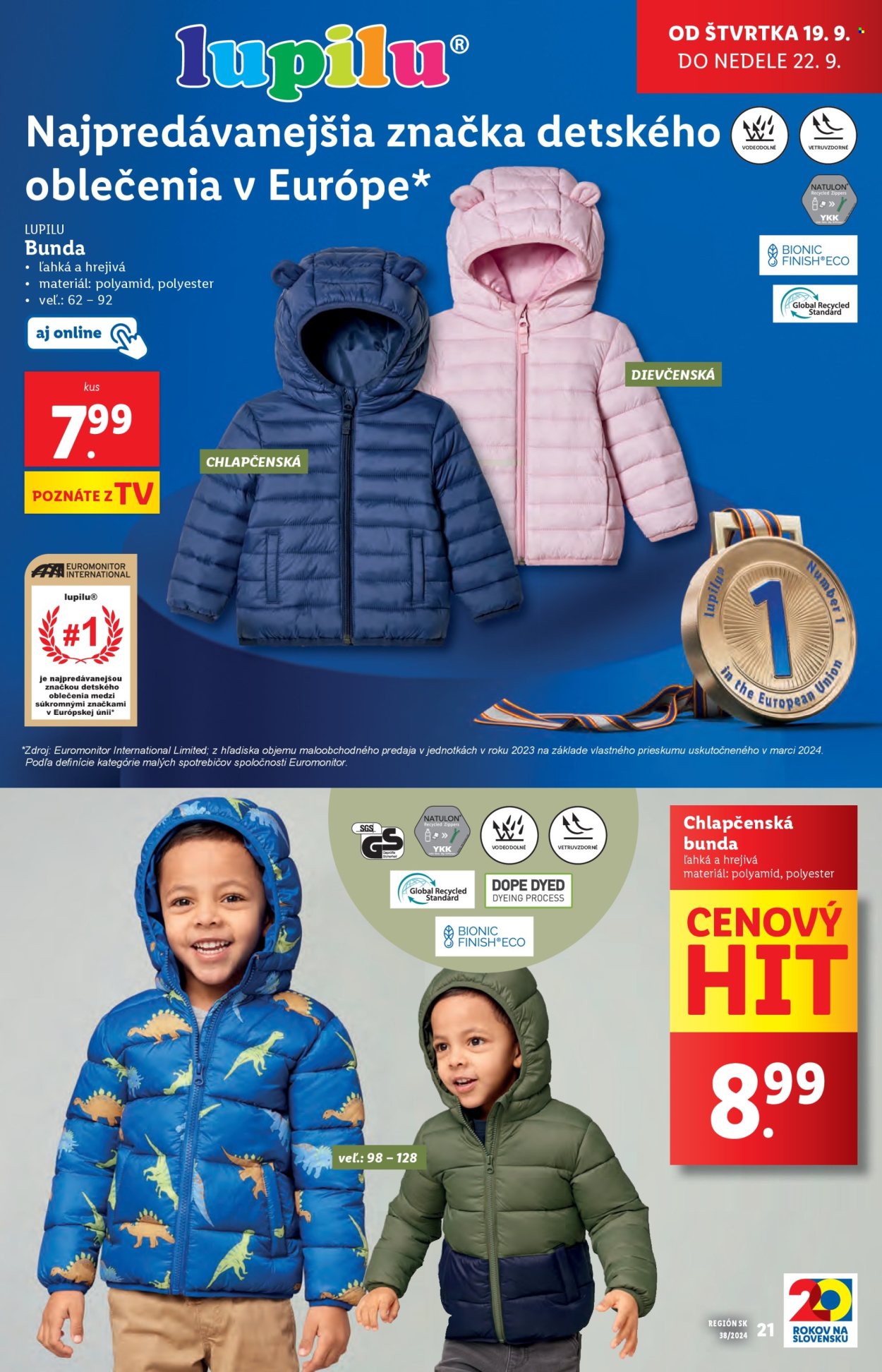 Leták Lidl - 19.9.2024 - 22.9.2024. Strana 85