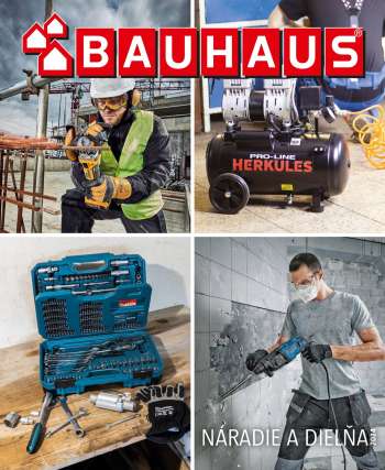 Leták Bauhaus.