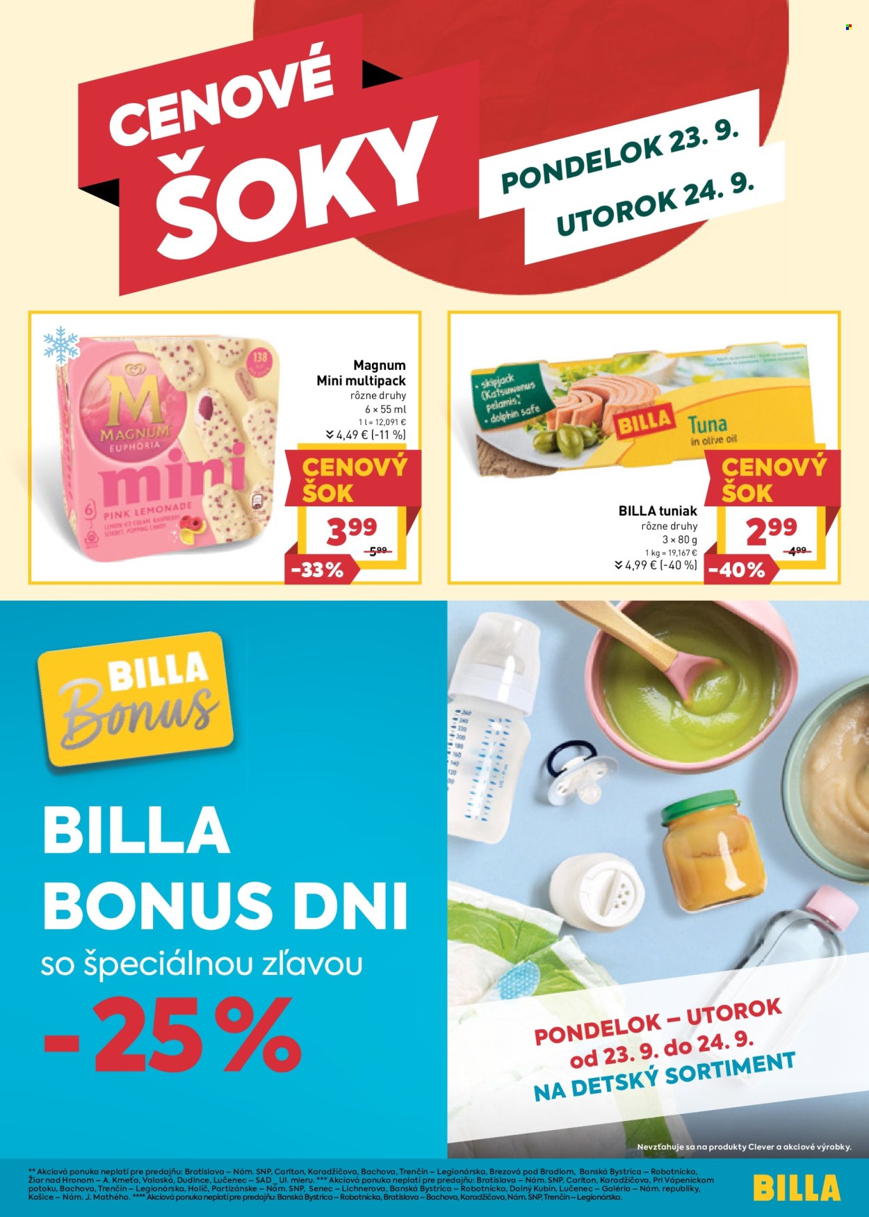 Leták Billa - 18.9.2024 - 24.9.2024. Strana 19
