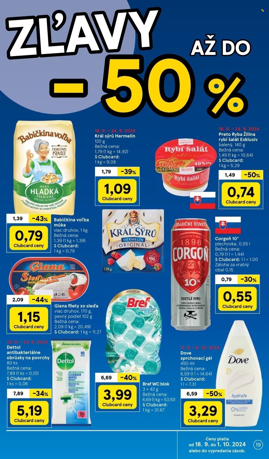 Leták TESCO - 18.9.2024 - 24.9.2024. Strana 19