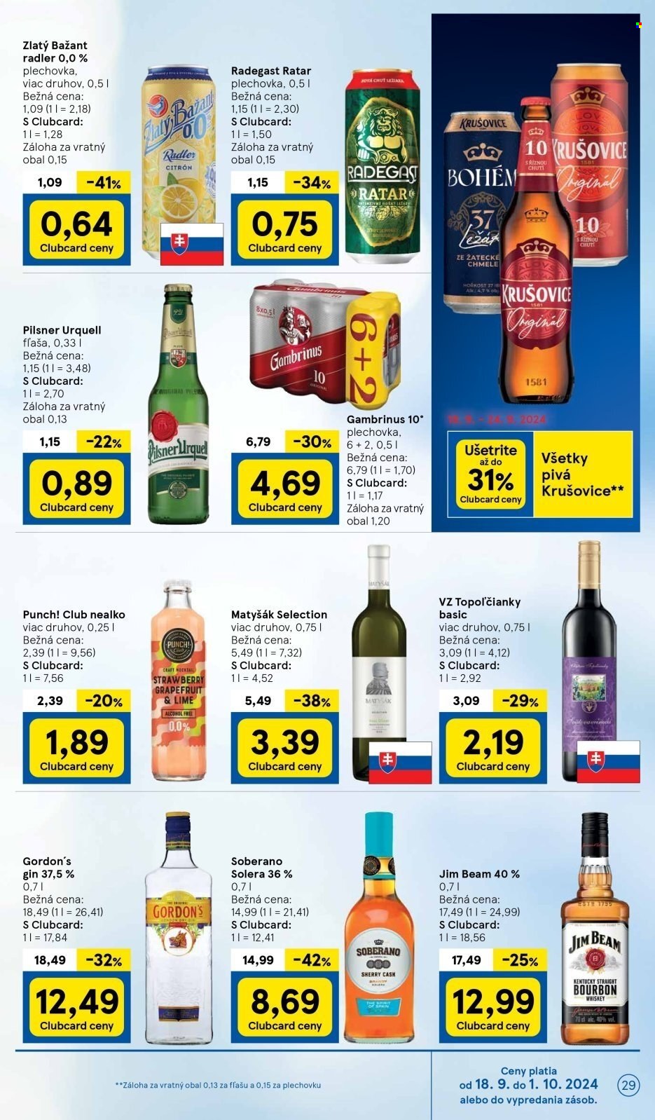 Leták TESCO - 18.9.2024 - 24.9.2024. Strana 29
