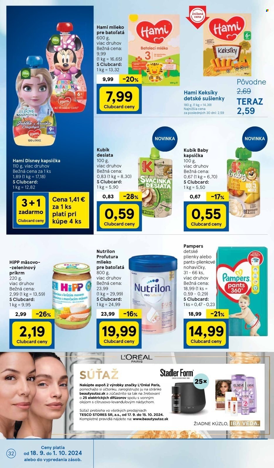 Leták TESCO - 18.9.2024 - 24.9.2024. Strana 32