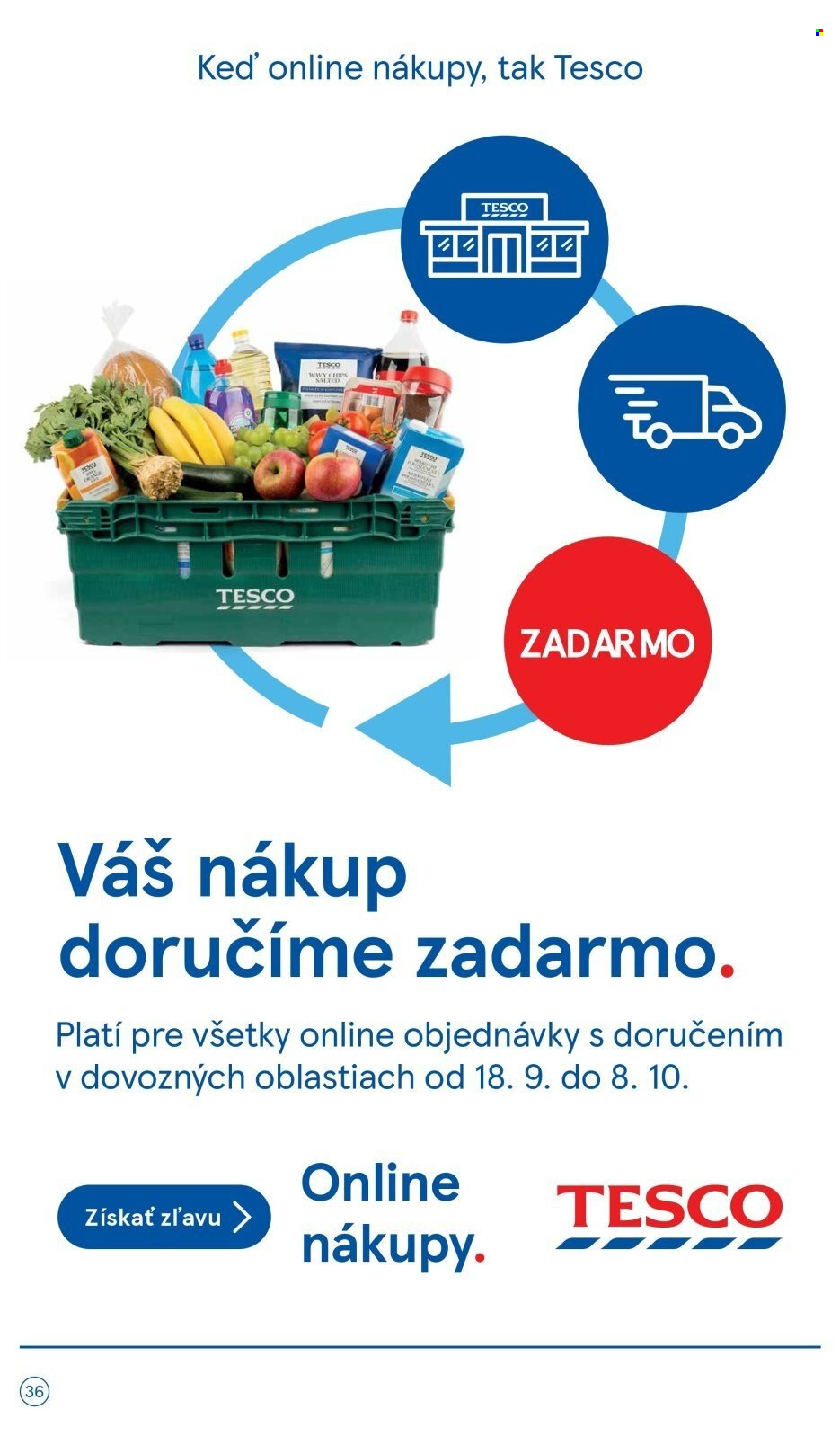 Leták TESCO - 18.9.2024 - 24.9.2024. Strana 36