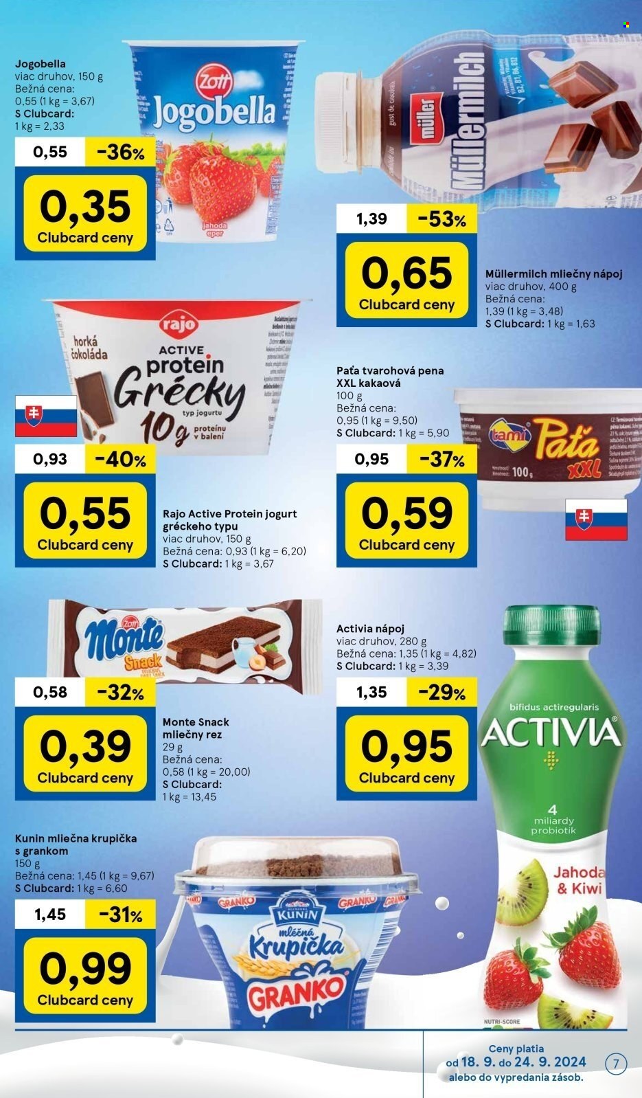 Leták TESCO supermarket - 18.9.2024 - 24.9.2024. Strana 7