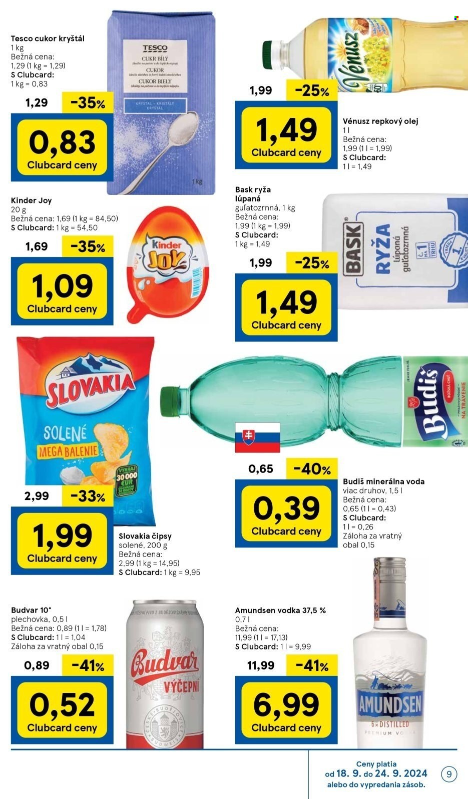 Leták TESCO supermarket - 18.9.2024 - 24.9.2024. Strana 9