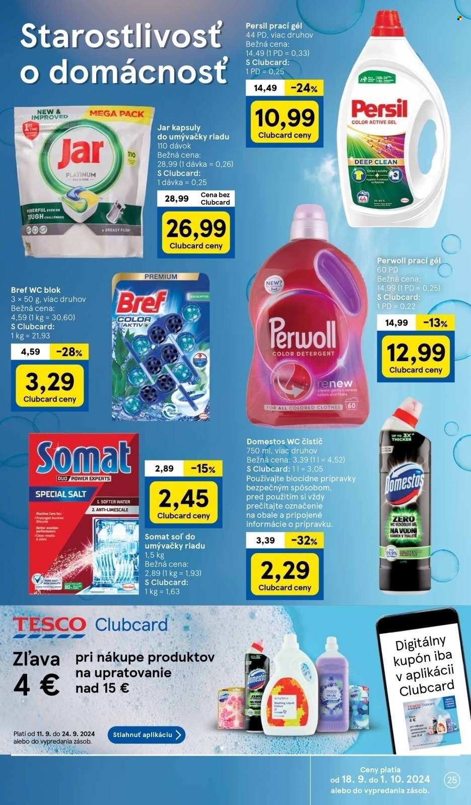 Leták TESCO supermarket - 18.9.2024 - 24.9.2024. Strana 25