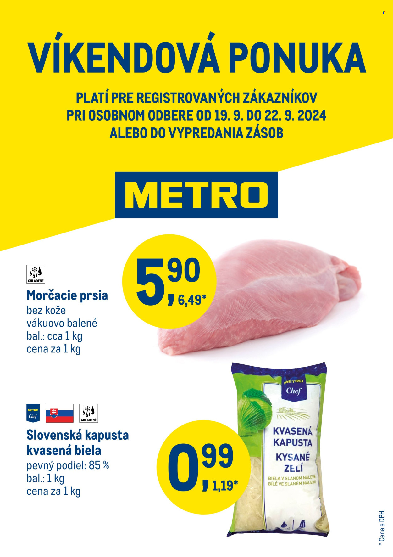 Leták Metro - 19.9.2024 - 22.9.2024. Strana 1