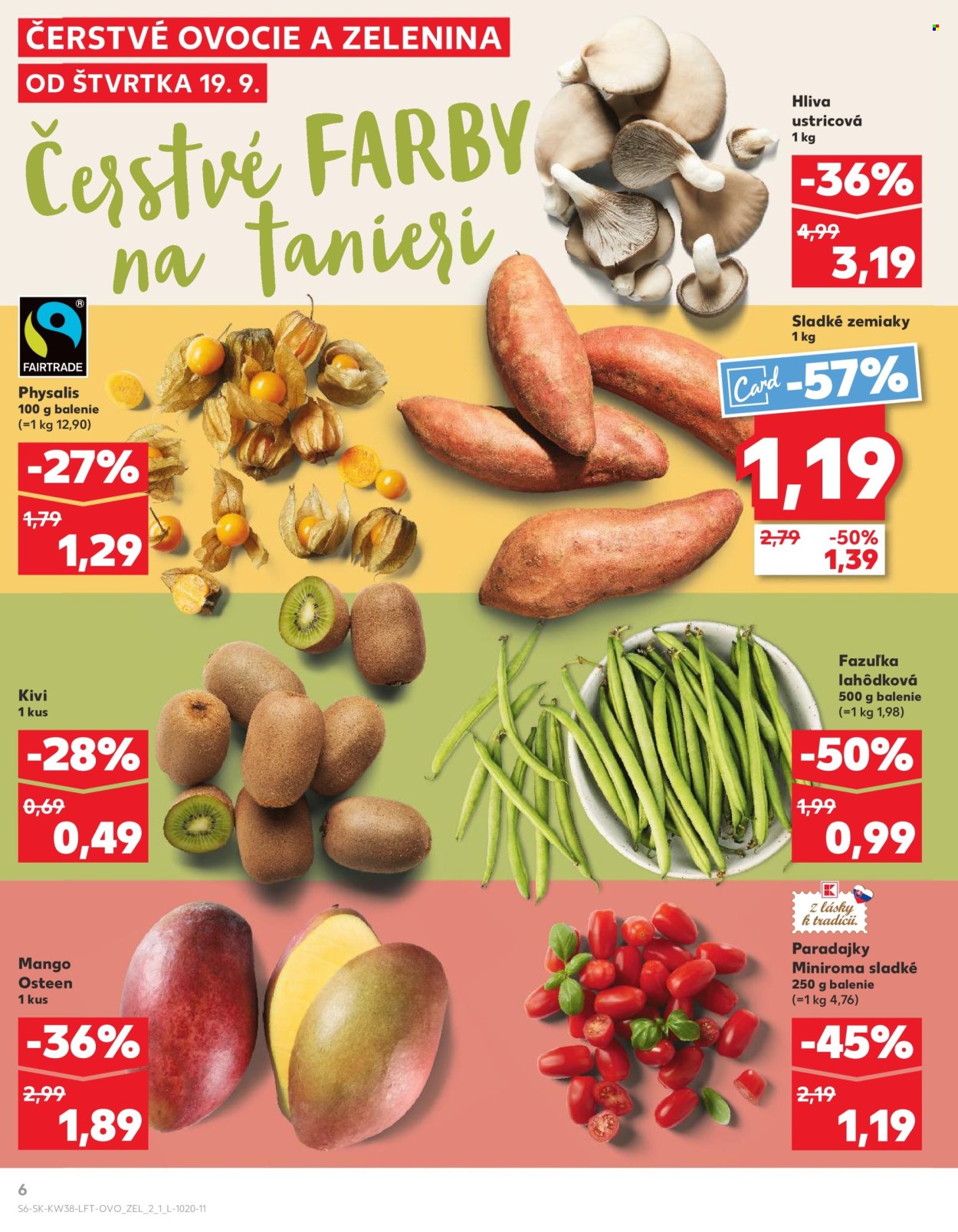 Leták Kaufland - 19.9.2024 - 25.9.2024. Strana 6