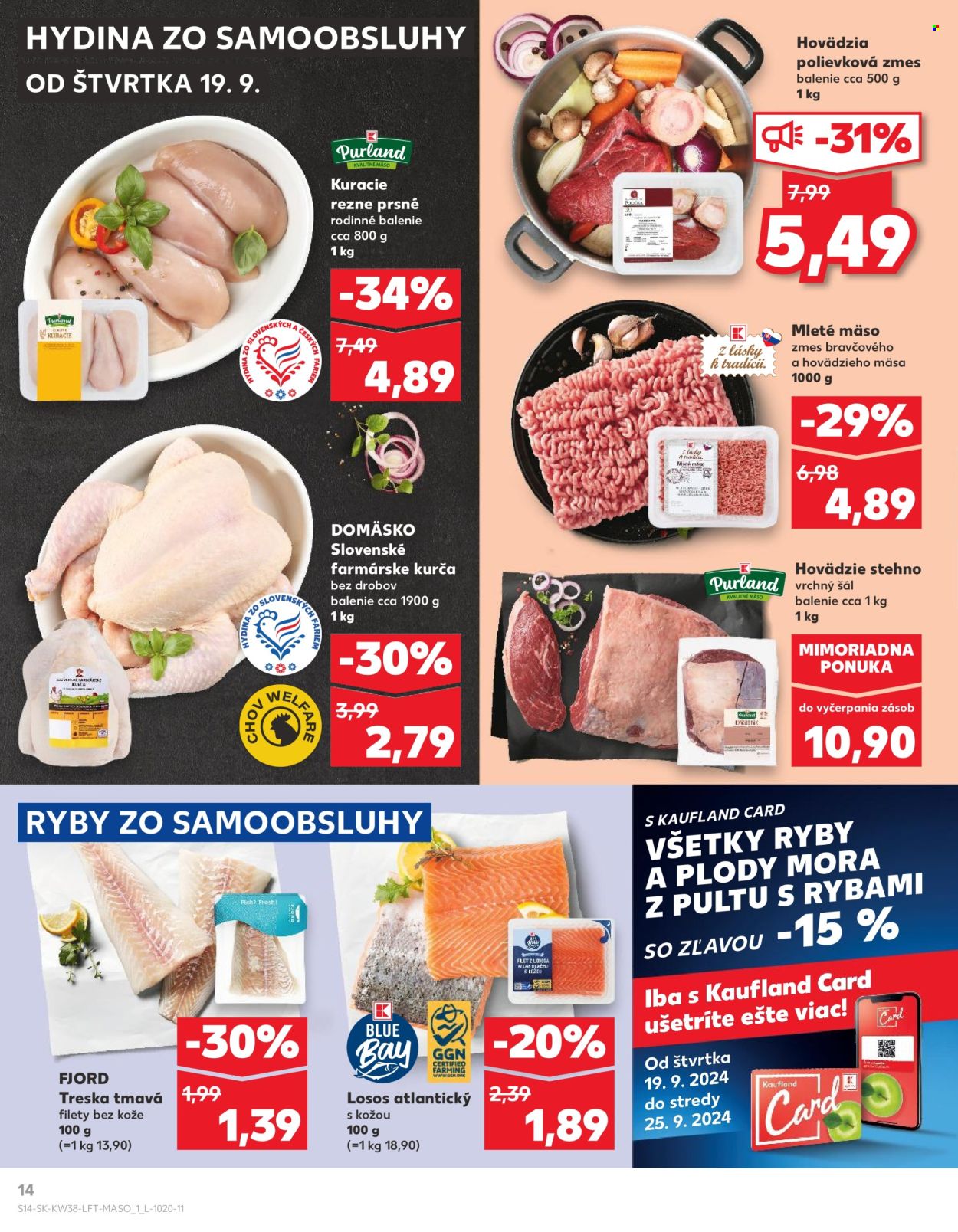 Leták Kaufland - 19.9.2024 - 25.9.2024. Strana 14