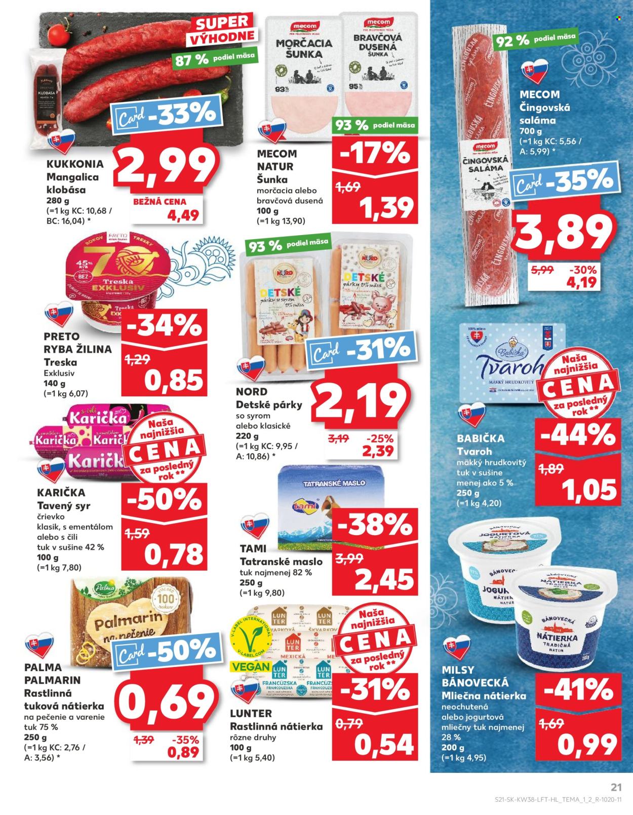 Leták Kaufland - 19.9.2024 - 25.9.2024. Strana 21