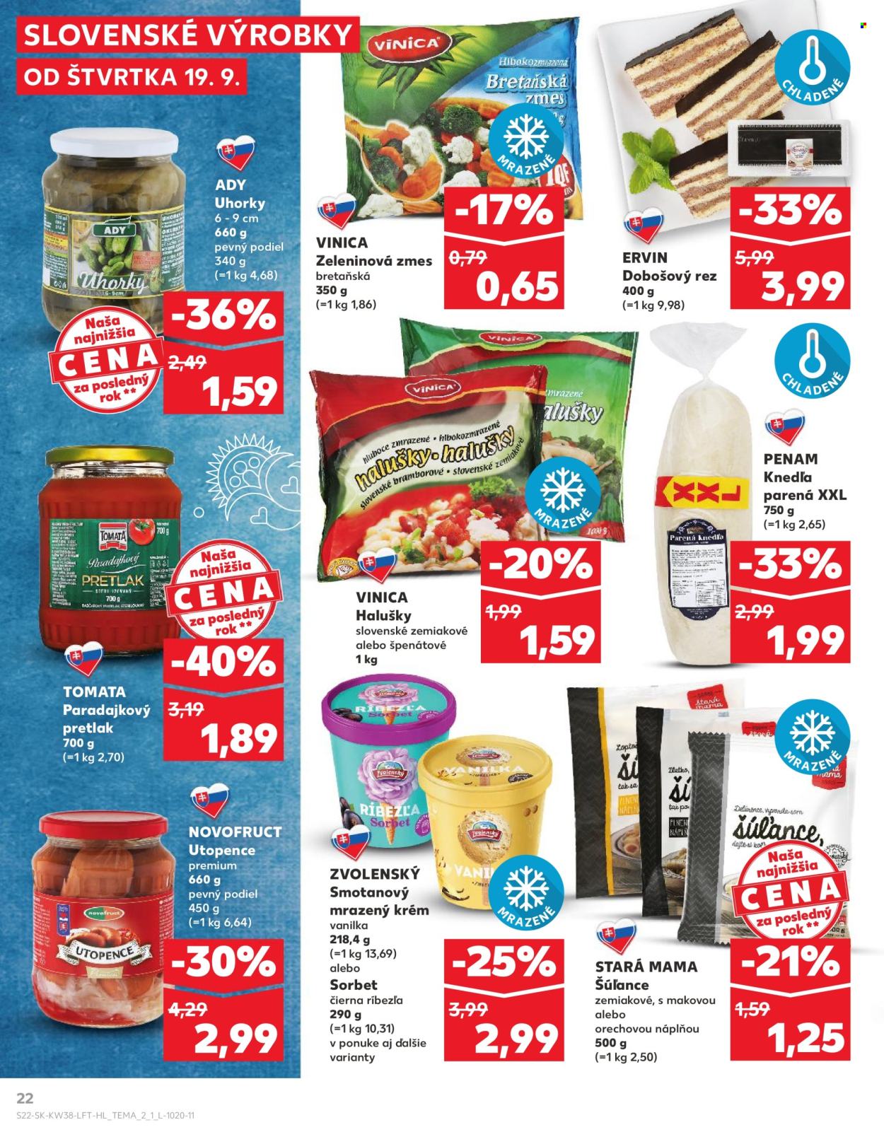 Leták Kaufland - 19.9.2024 - 25.9.2024. Strana 22